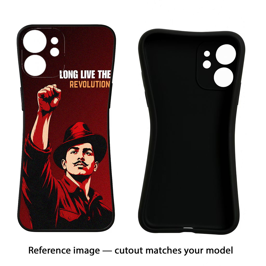 Bhagat Singh Revolution Samsung S24 FE 5G Black Soft Case Back Cover by Casekaro