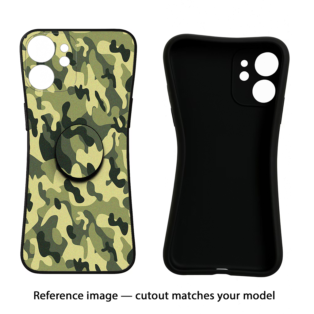 Camouflage Samsung S24 FE 5G Pop Case by Casekaro