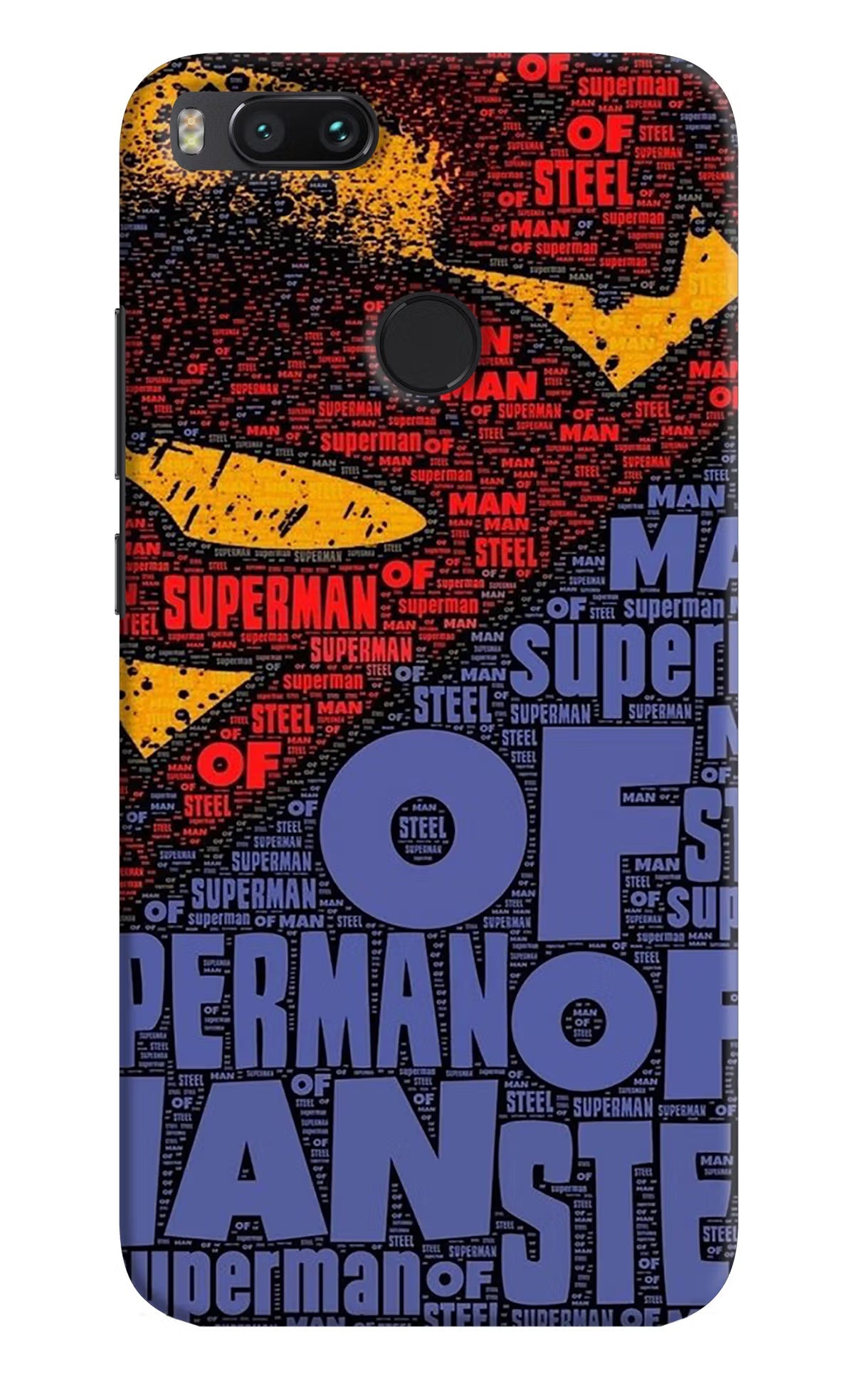Superman Mi A1 Hard Case Back Cover by Casekaro
