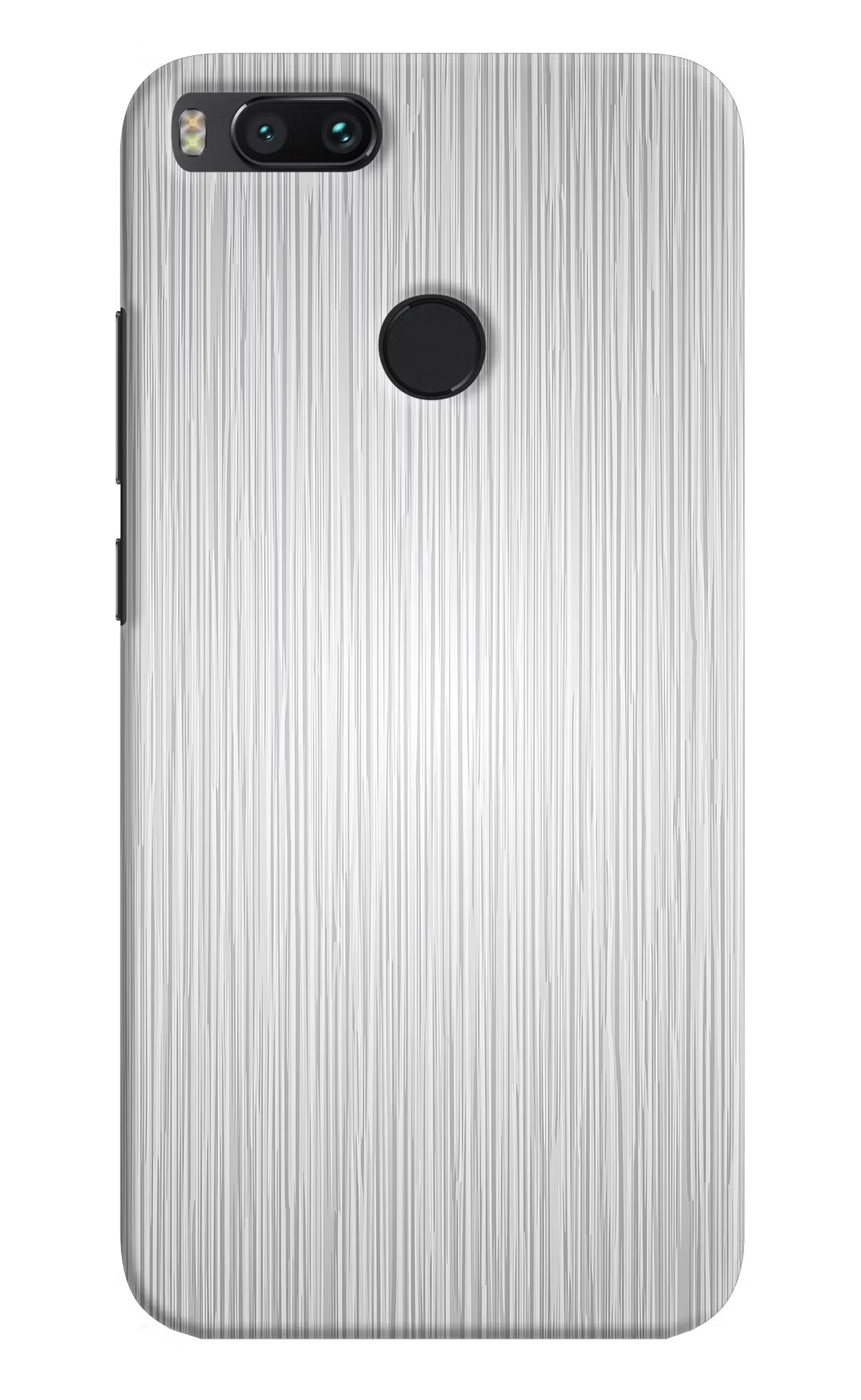 Wooden Grey Texture Mi A1 Hard Case Back Cover by Casekaro