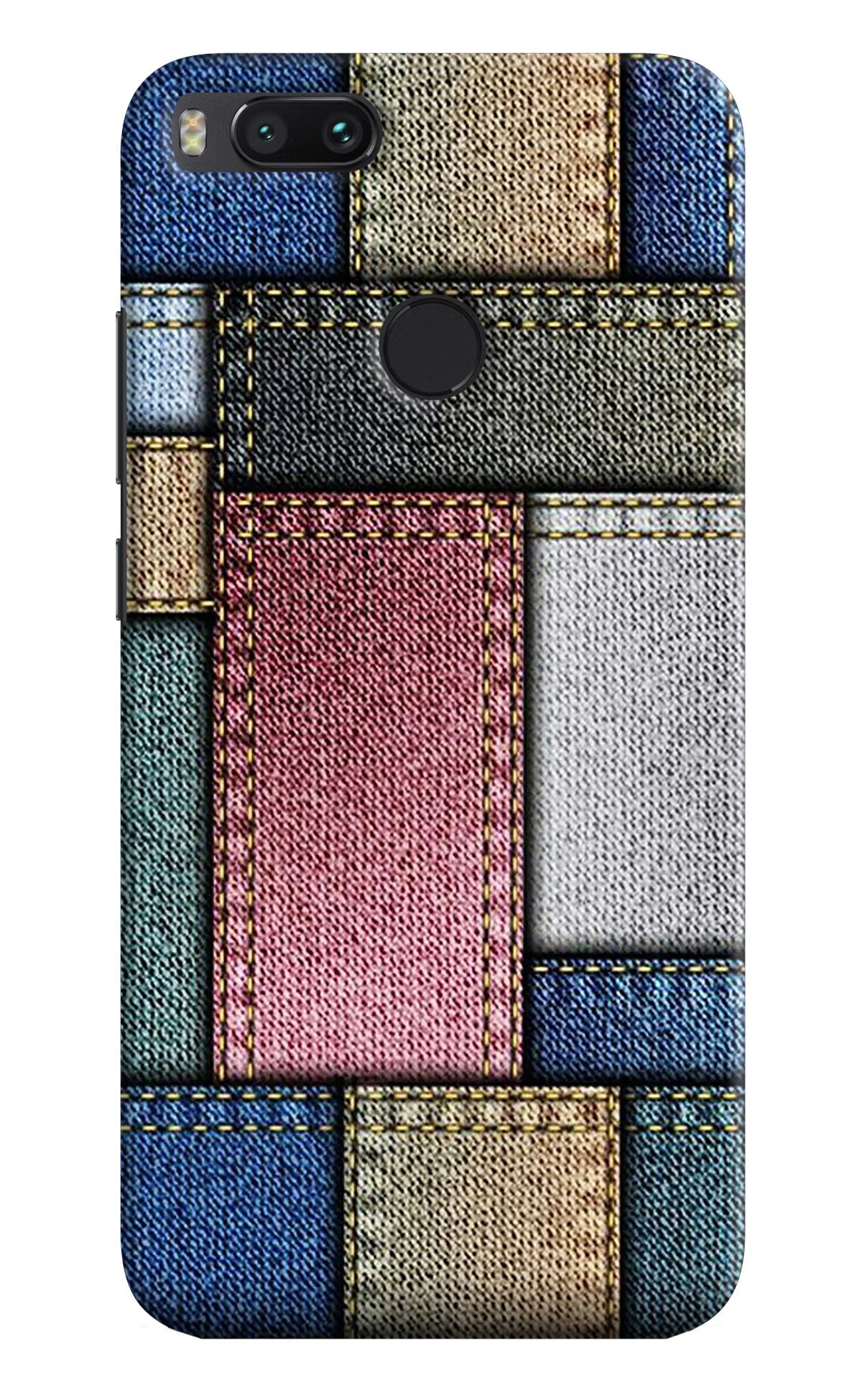 Mi A1 Multicolor Jeans  Cover by Casekaro