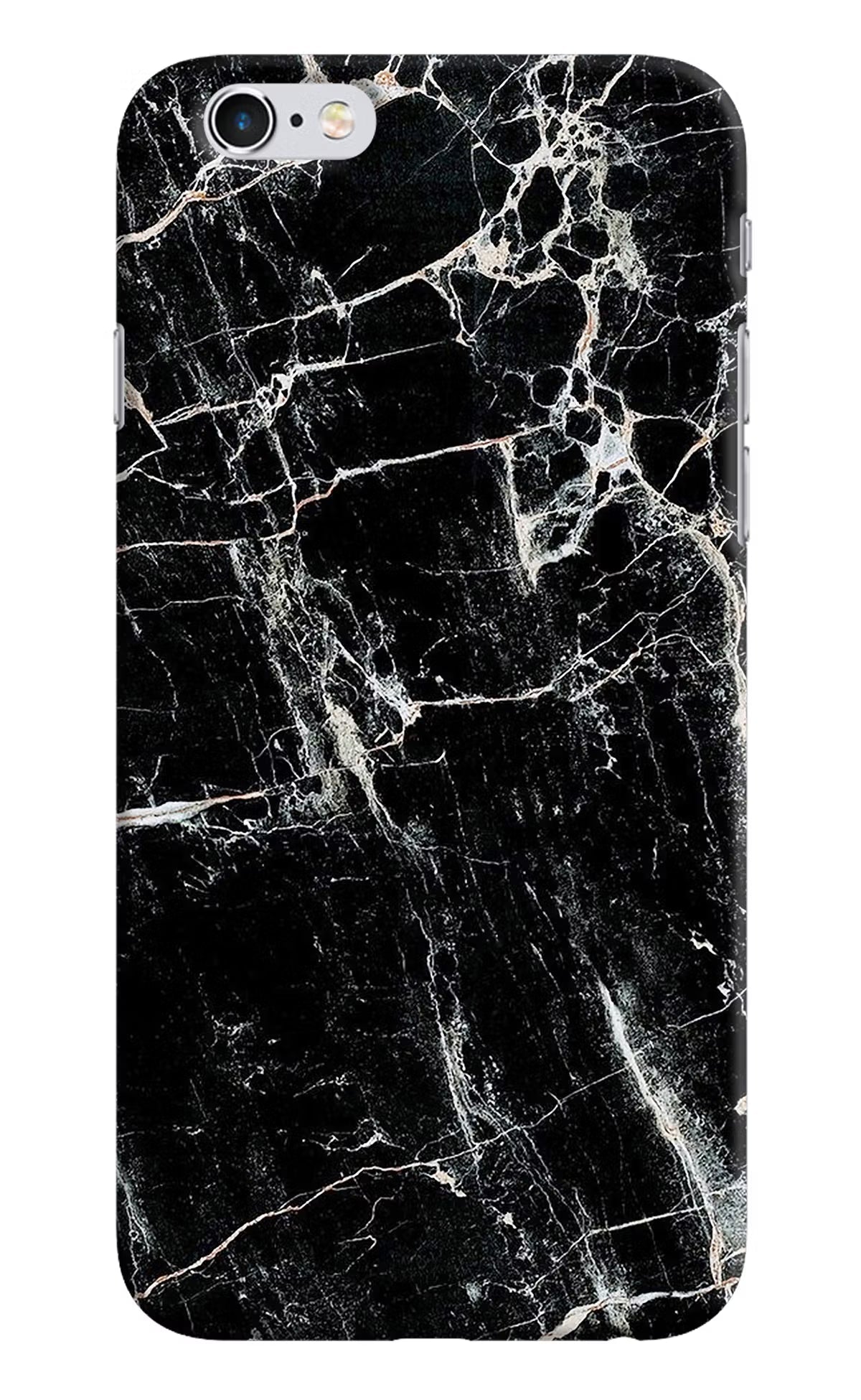 Black Marble Texture iPhone 6/6s Hard Case Back Cover by Casekaro