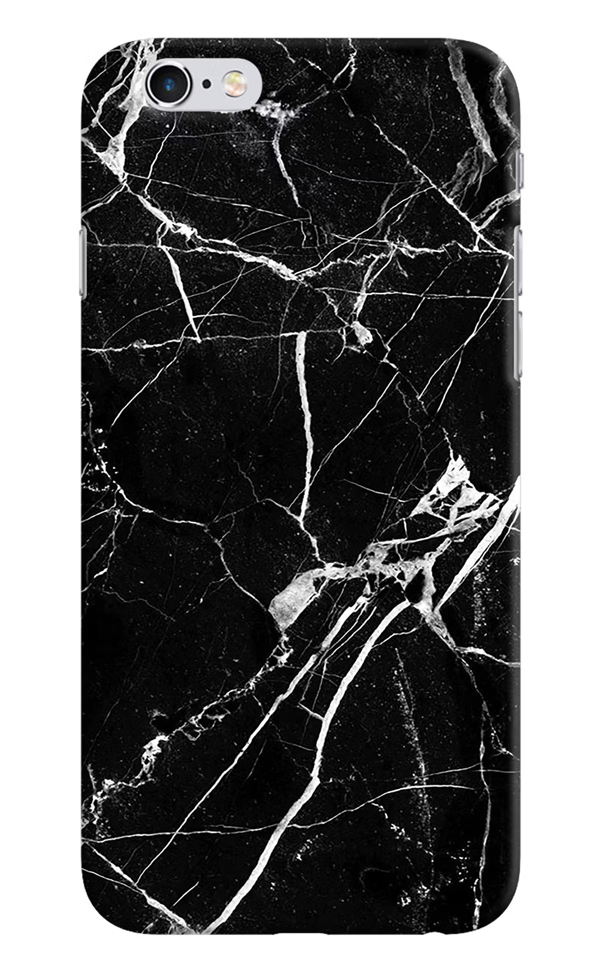 Black Marble Pattern iPhone 6/6s Hard Case Back Cover by Casekaro