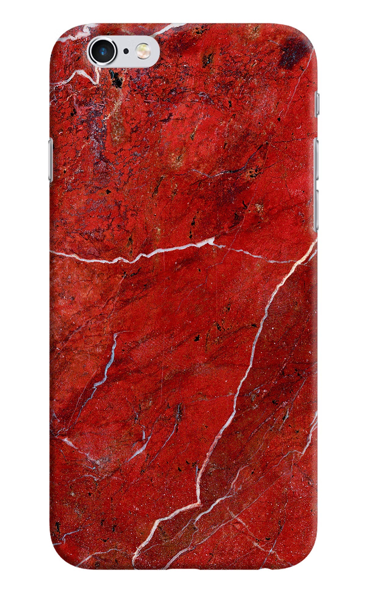 Red Marble Design iPhone 6/6s Hard Case Back Cover by Casekaro