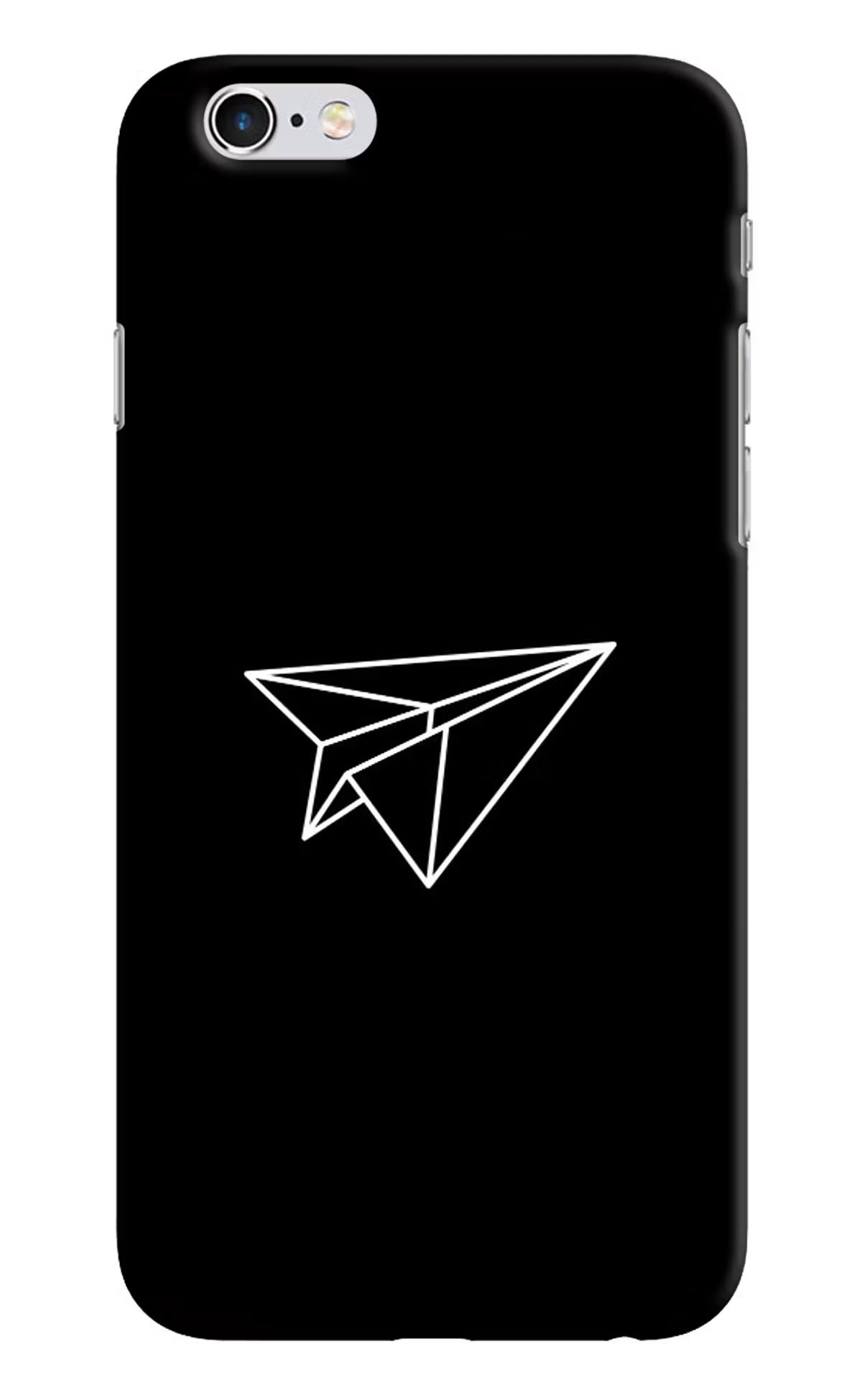 Paper Plane White iPhone 6/6s Hard Case Back Cover by Casekaro