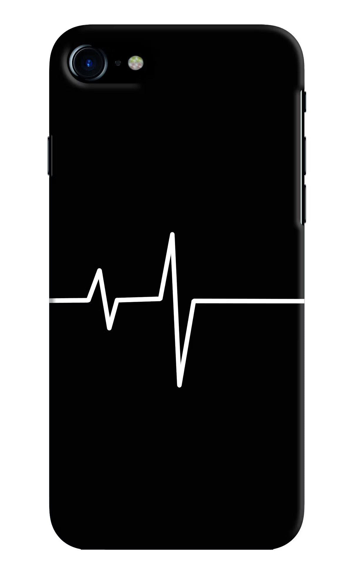 Heart Beats iPhone 7/7s Hard Case Back Cover by Casekaro