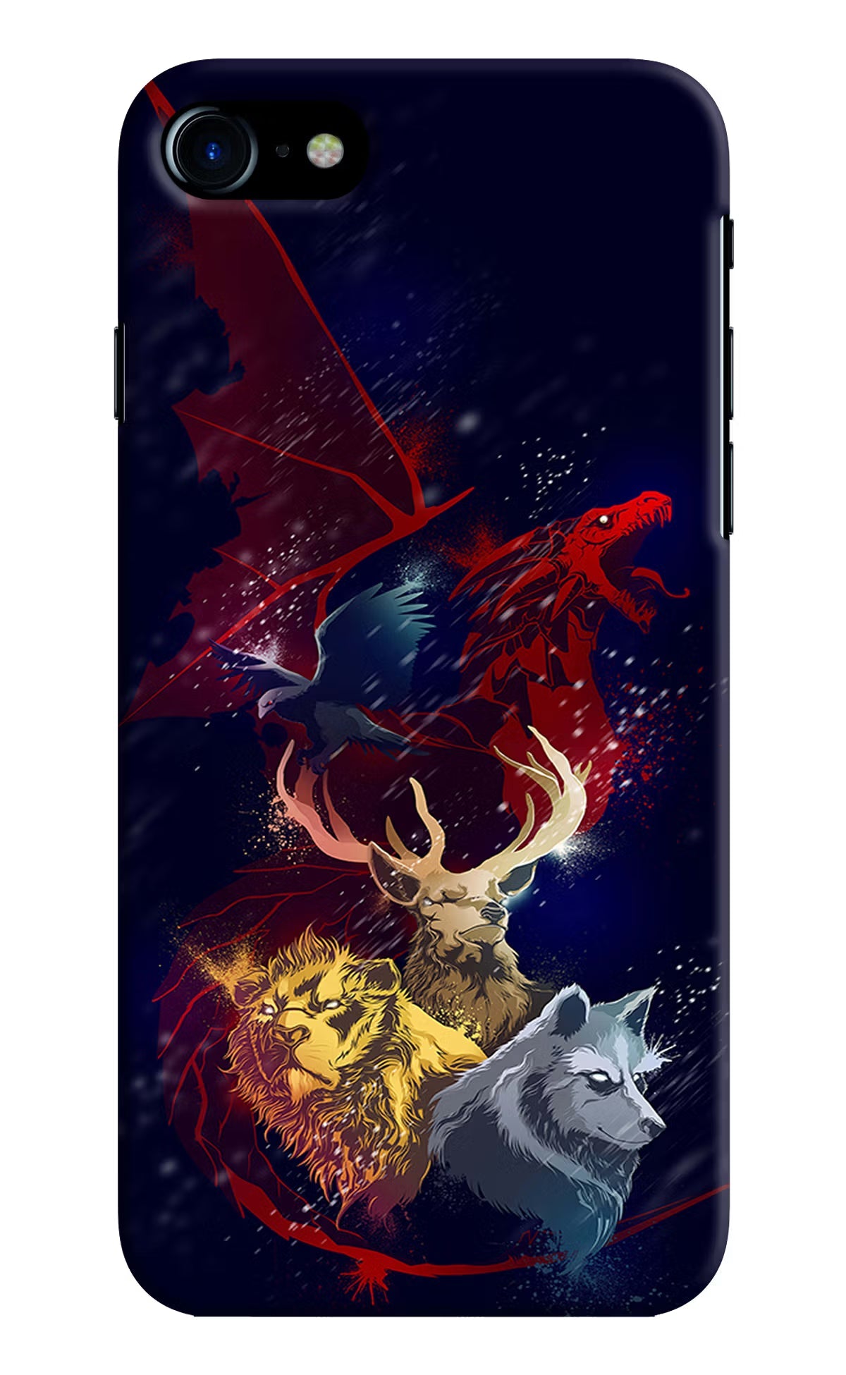Game Of Thrones iPhone 7/7s Hard Case Back Cover by Casekaro