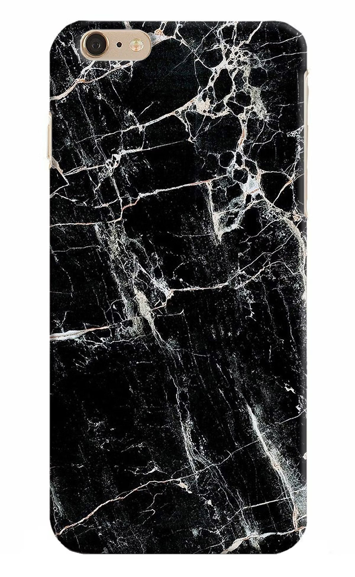 Black Marble Texture iPhone 6 Plus/6s Plus Hard Case Back Cover by Casekaro
