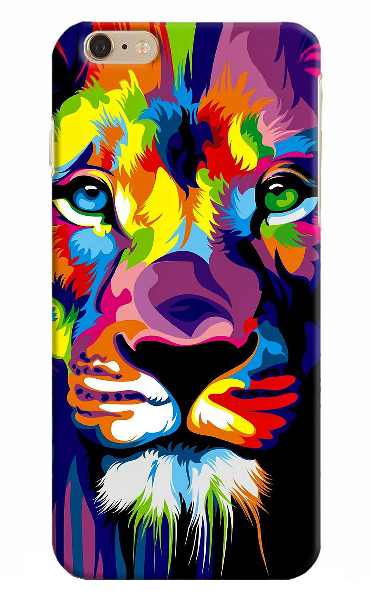 Lion iPhone 6 Plus/6s Plus Hard Case Back Cover by Casekaro