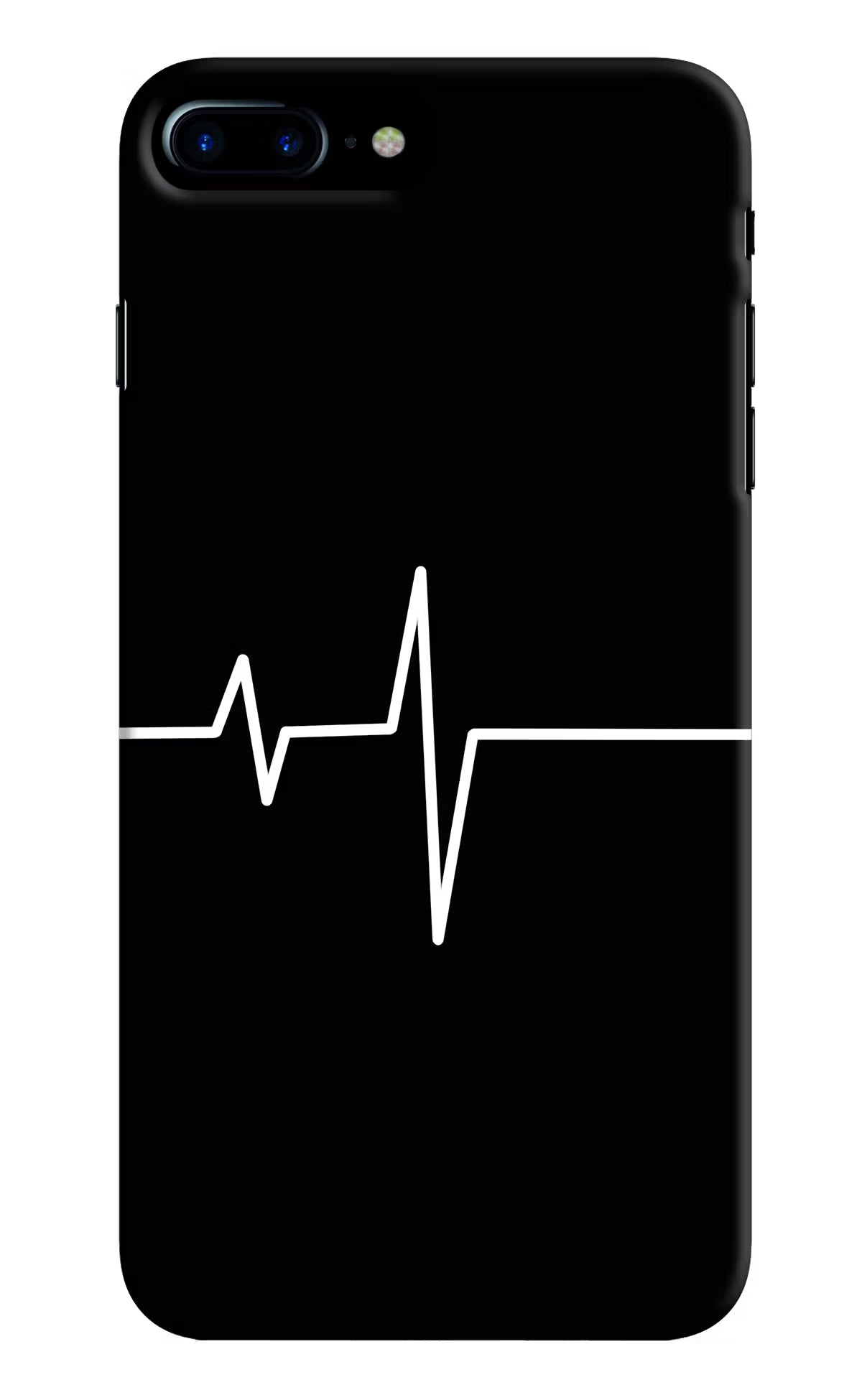 Heart Beats iPhone 7 Plus Hard Case Back Cover by Casekaro