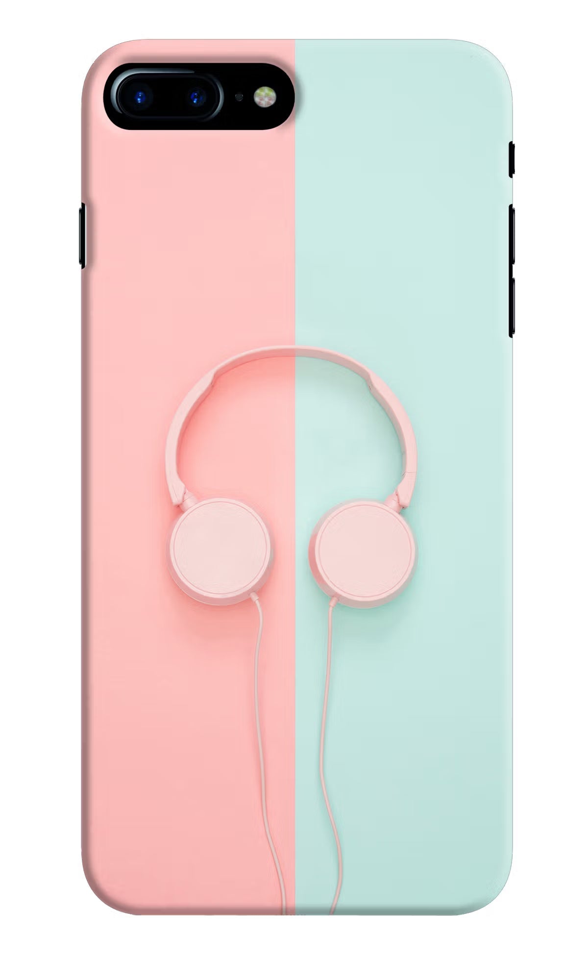 Music Lover iPhone 7 Plus Hard Case Back Cover by Casekaro