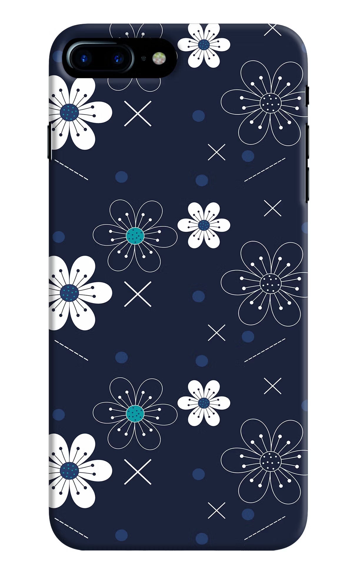 Flowers iPhone 7 Plus Hard Case Back Cover by Casekaro