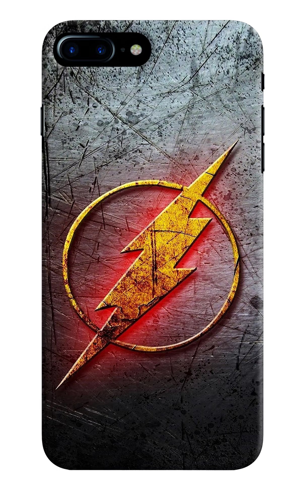 Flash iPhone 8 Plus Hard Case Back Cover by Casekaro
