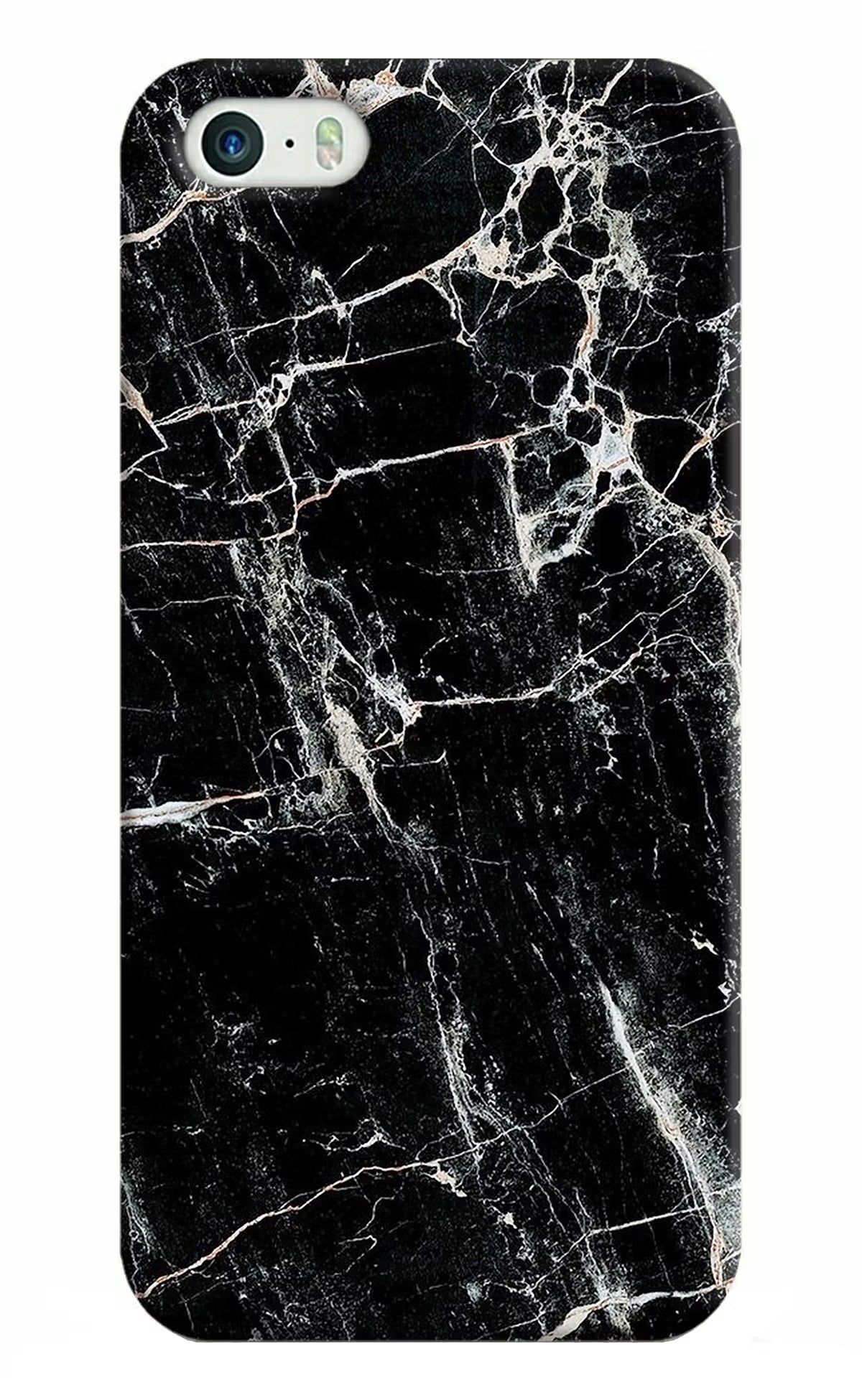 Black Marble Texture iPhone 5/5s Hard Case Back Cover by Casekaro