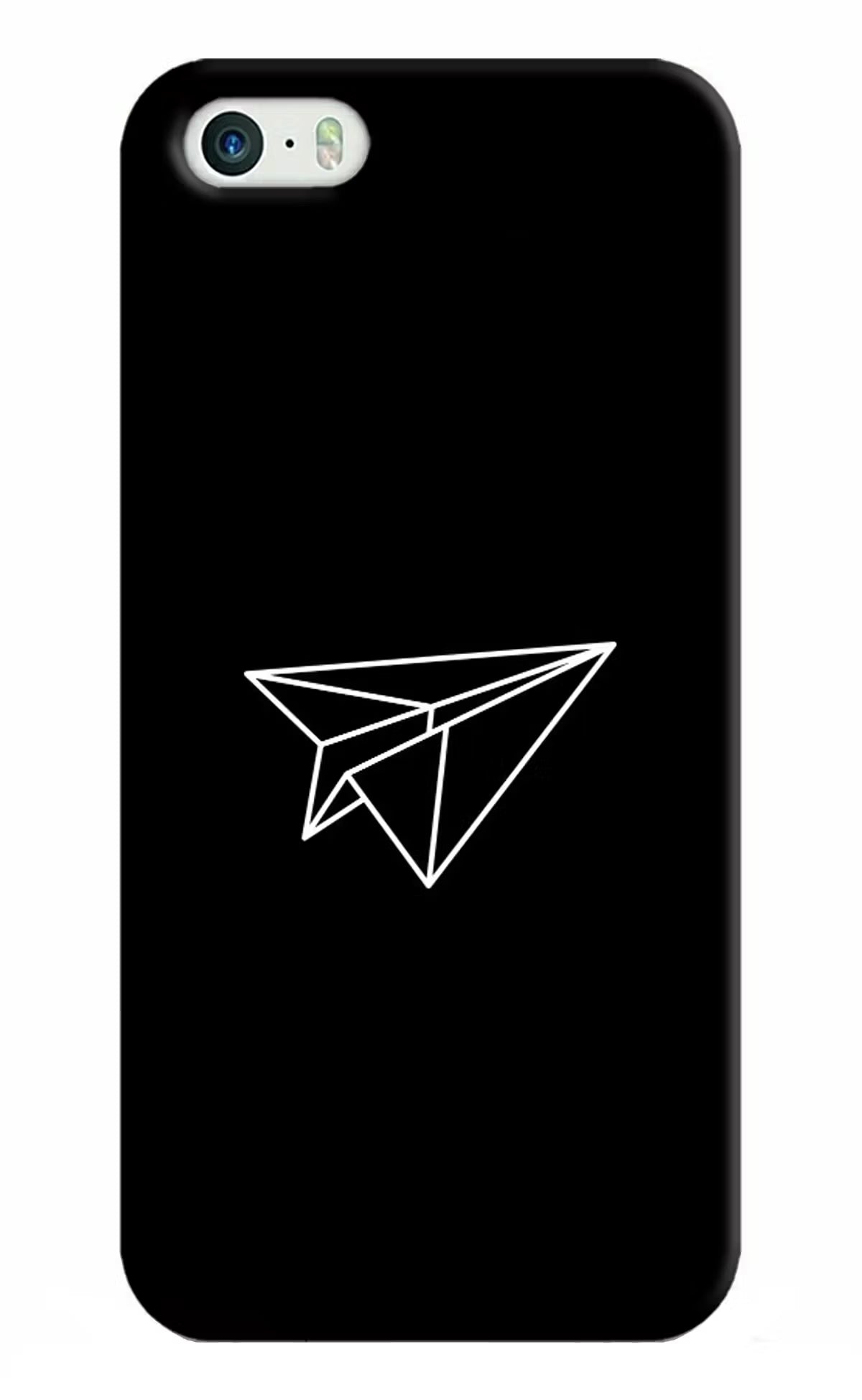 Paper Plane White iPhone 5/5s Hard Case Back Cover by Casekaro