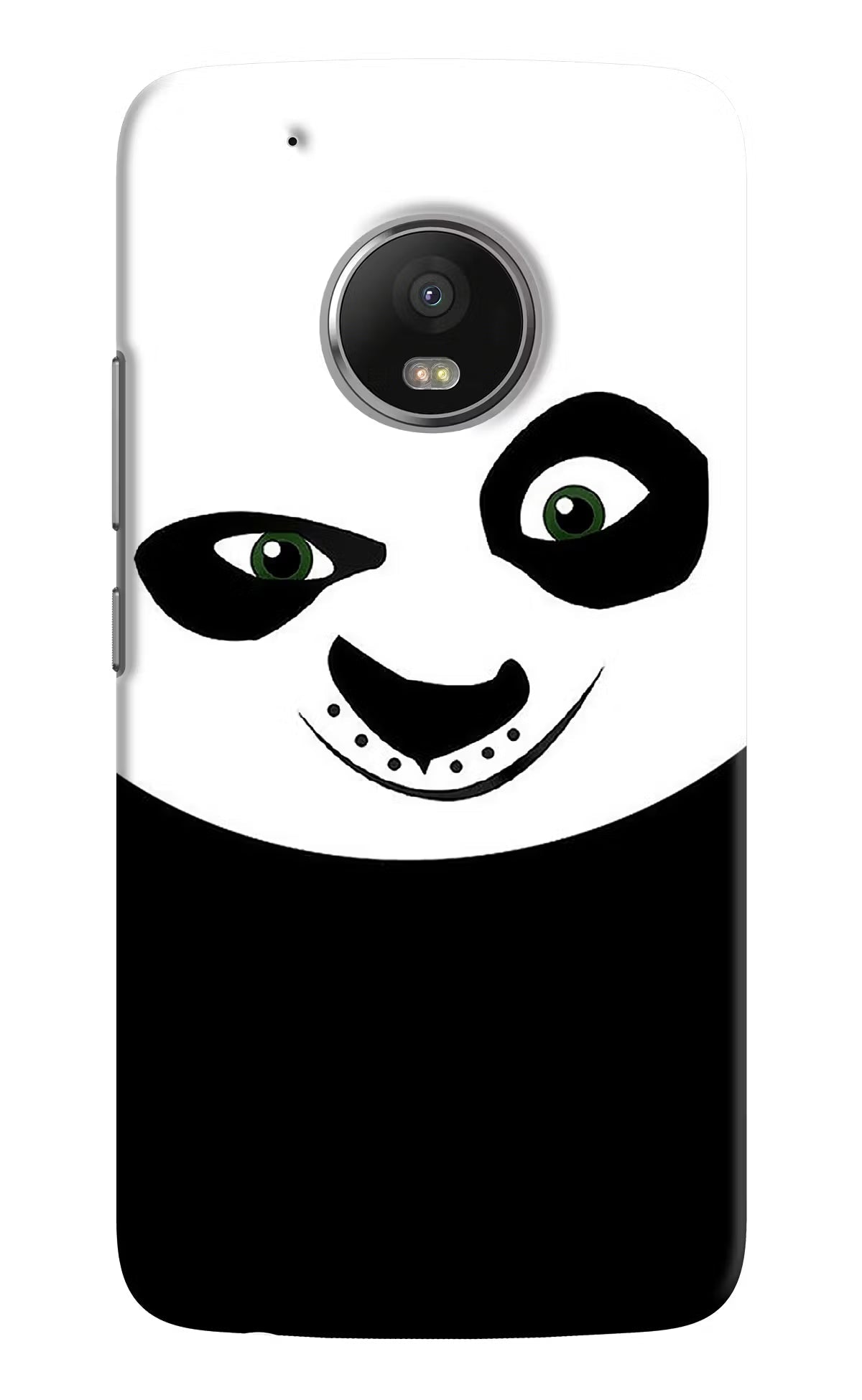 Panda Moto G5 plus Hard Case Back Cover by Casekaro