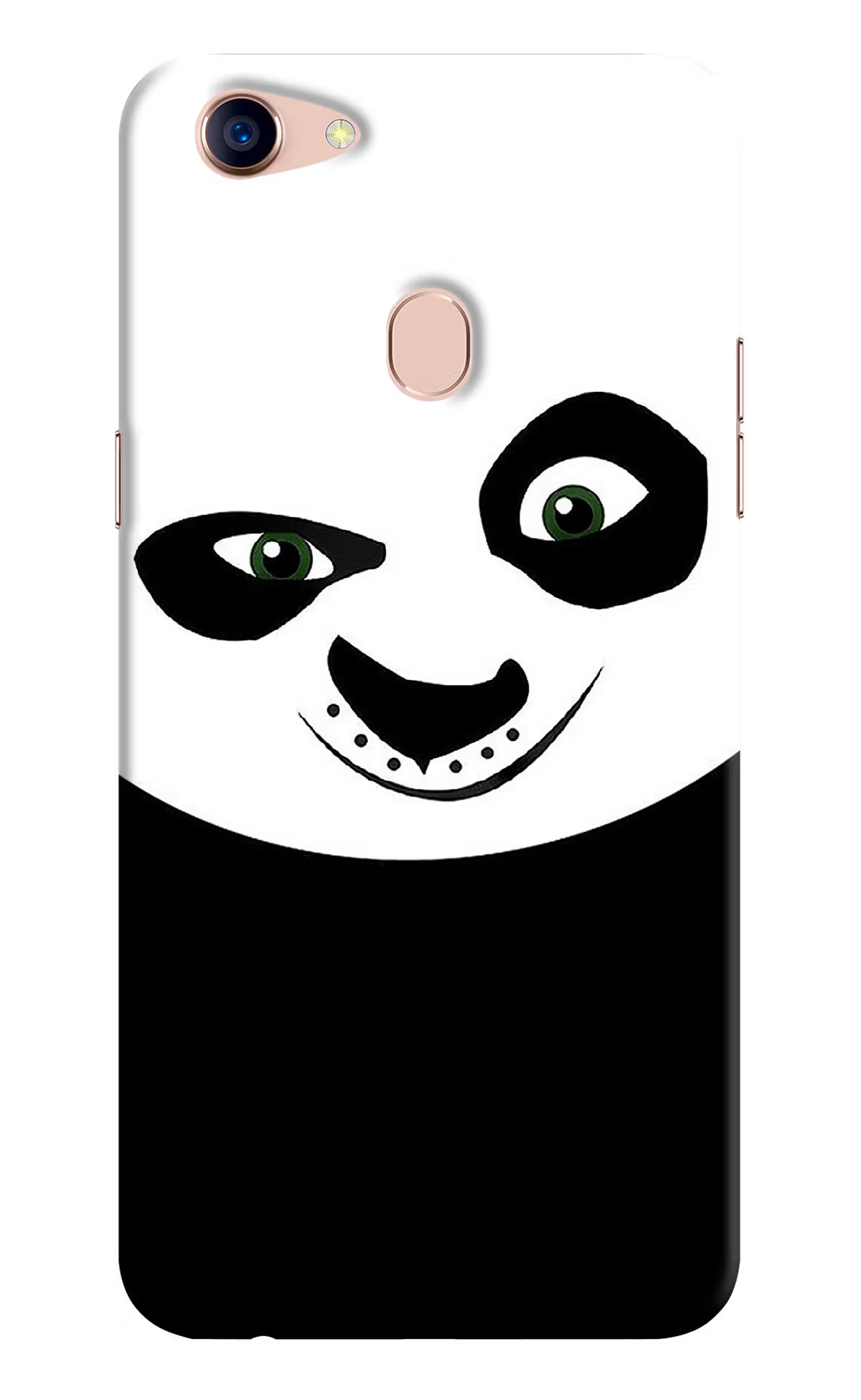Panda Oppo F5 Hard Case Back Cover by Casekaro