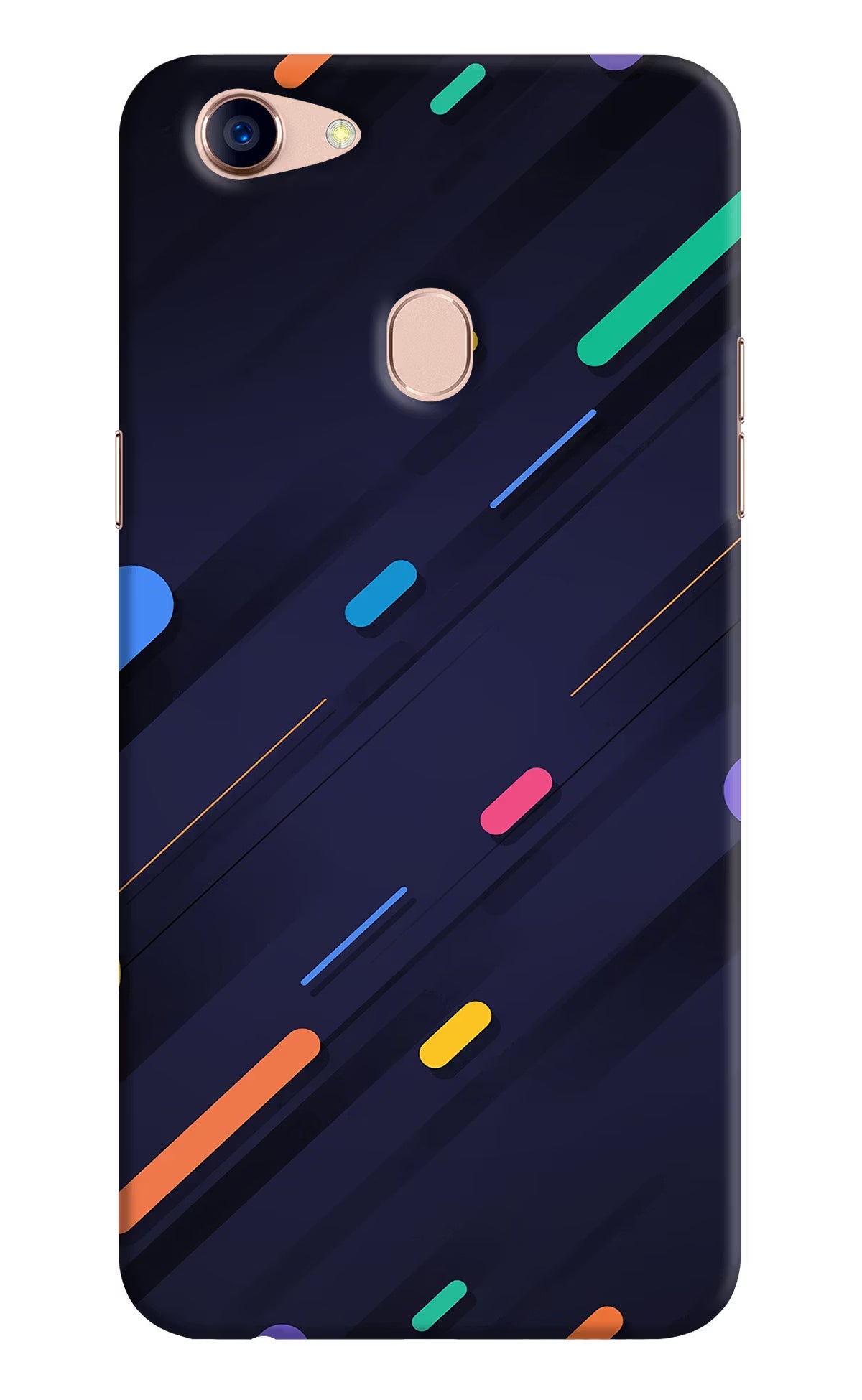 Abstract Design Oppo F5 Hard Case Back Cover by Casekaro