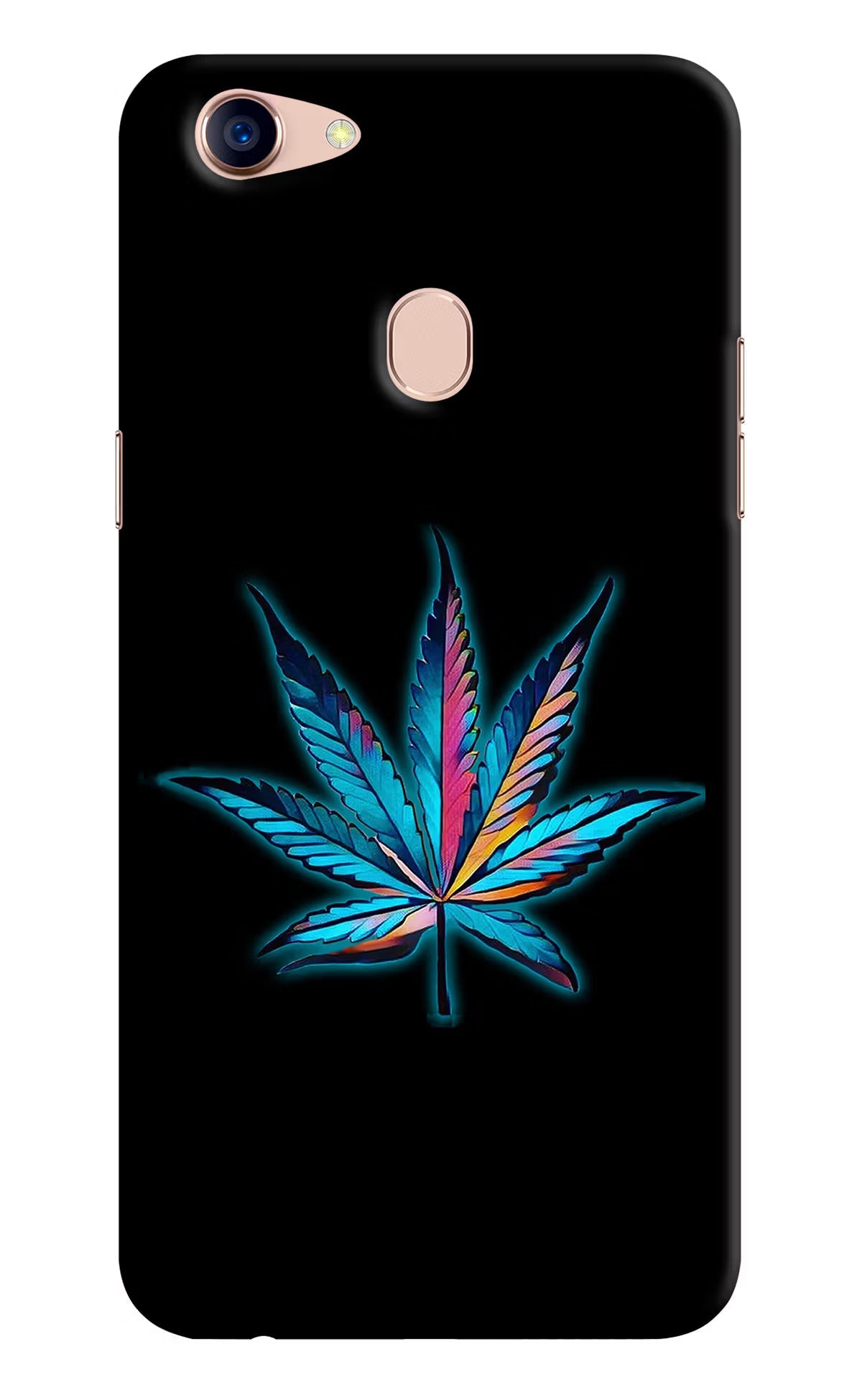 Weed Oppo F5 Hard Case Back Cover by Casekaro