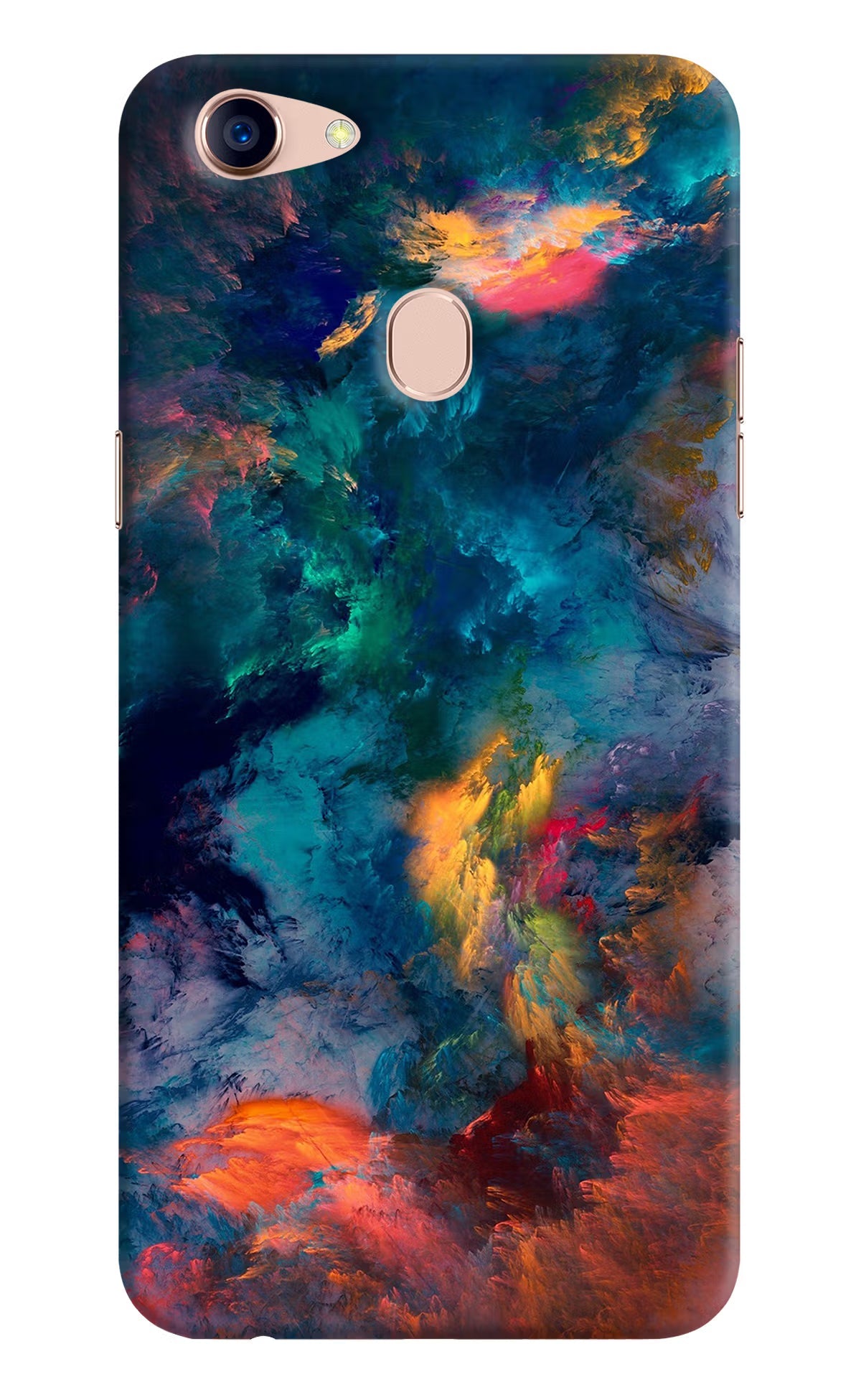 Artwork Paint Oppo F5 Hard Case Back Cover by Casekaro