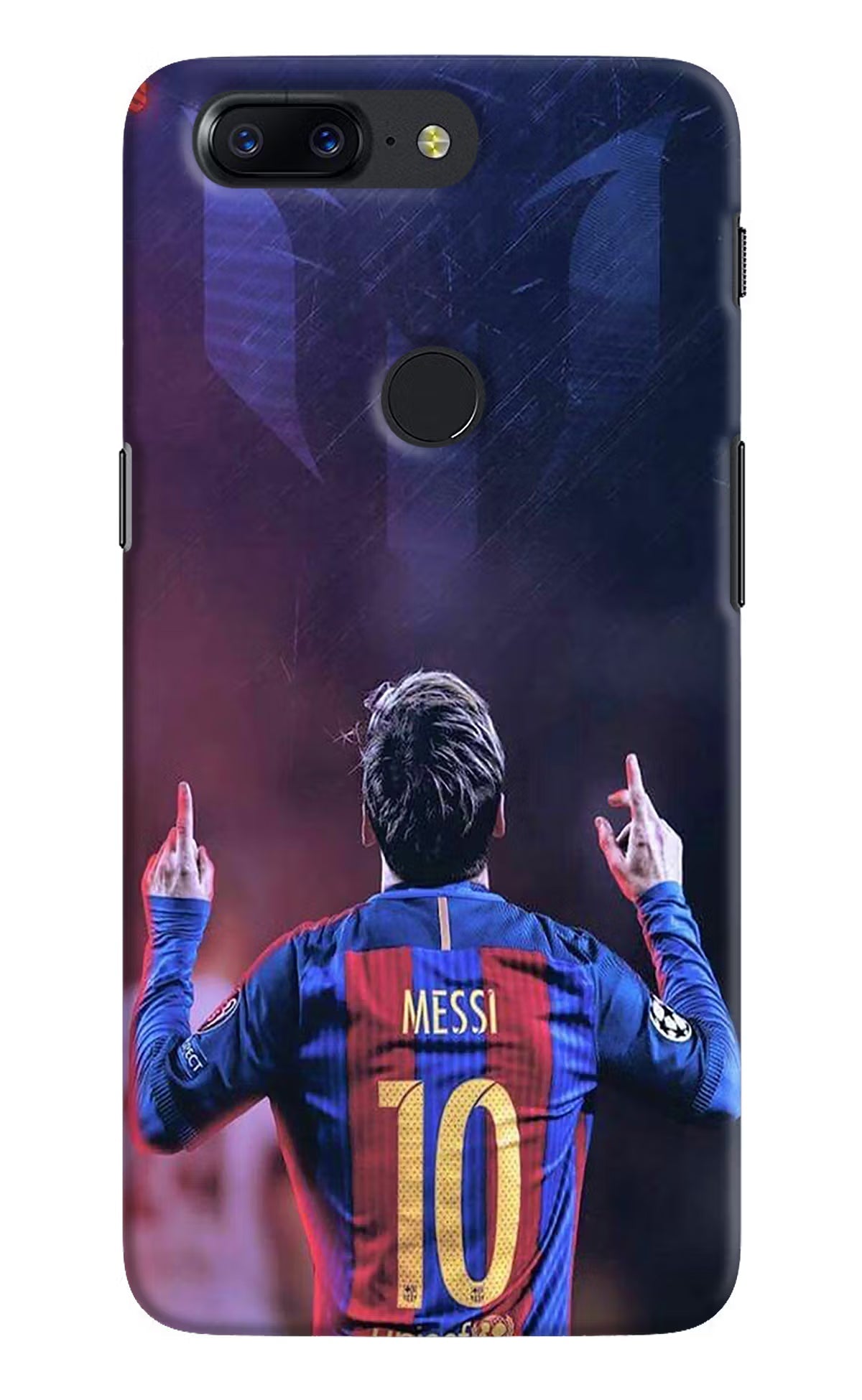 Messi Oneplus 5T Hard Case Back Cover by Casekaro