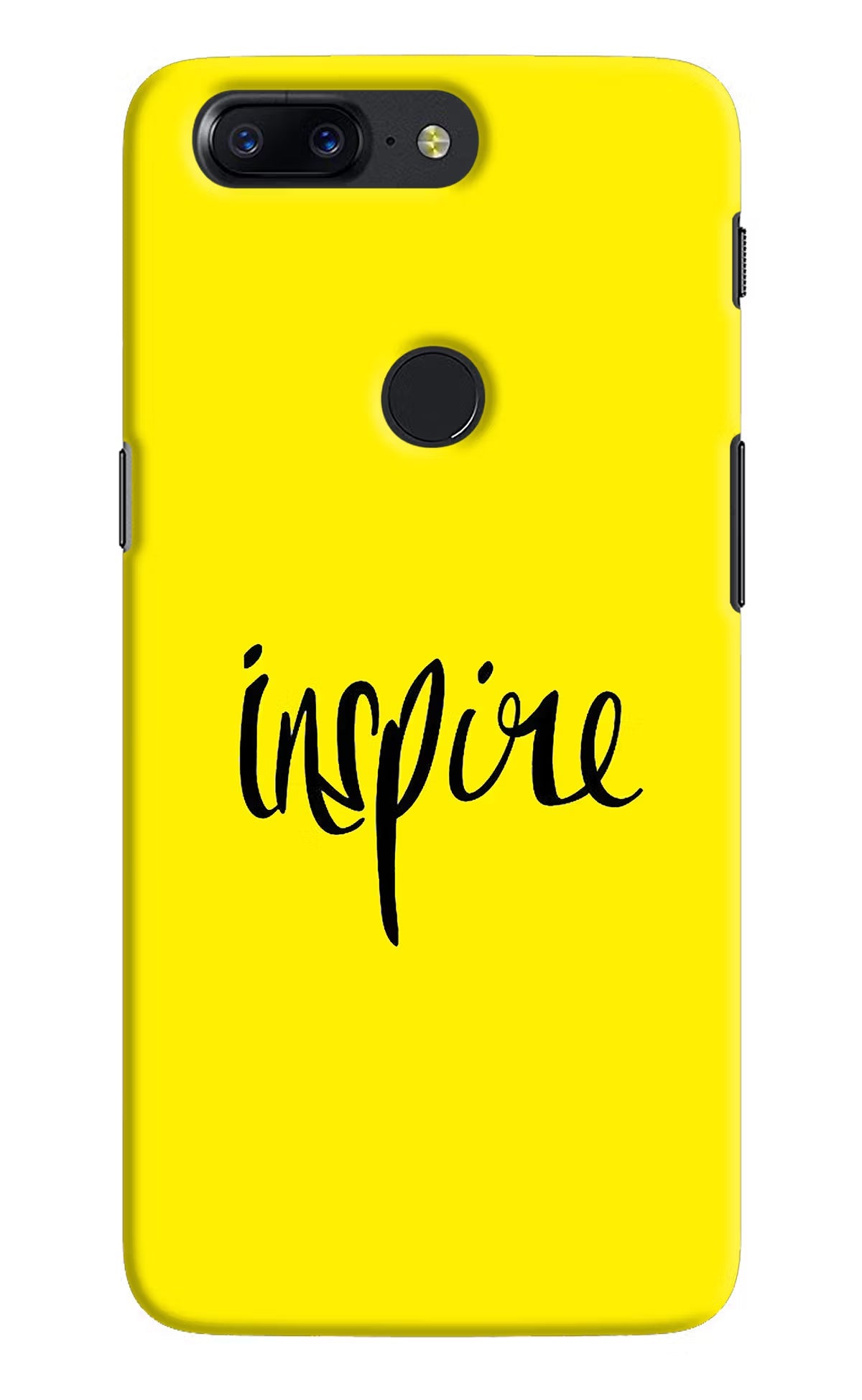 Inspire Oneplus 5T Hard Case Back Cover by Casekaro