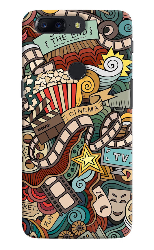 Cinema Abstract Oneplus 5T Hard Case Back Cover by Casekaro