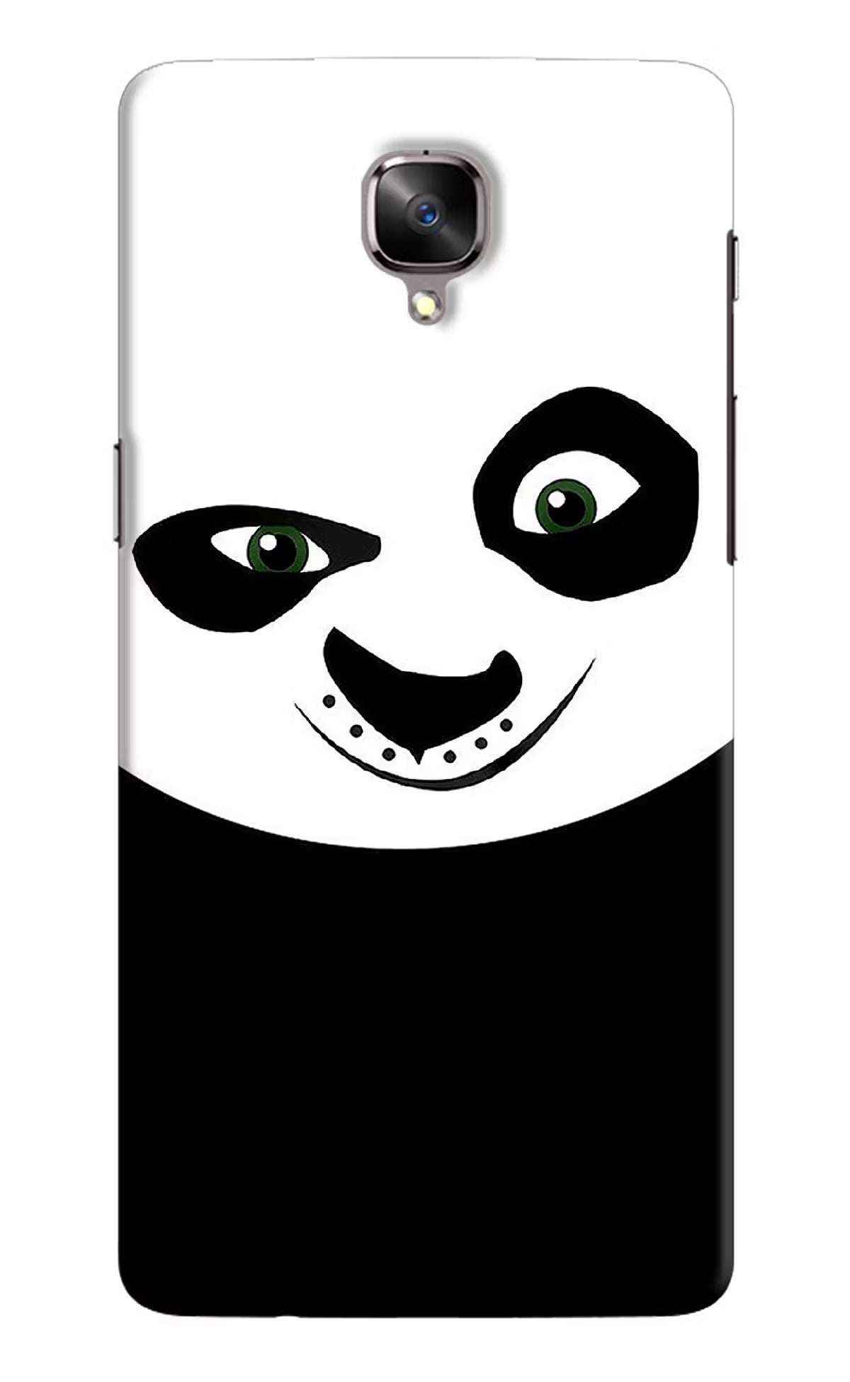 Panda Oneplus 3/3T Hard Case Back Cover by Casekaro