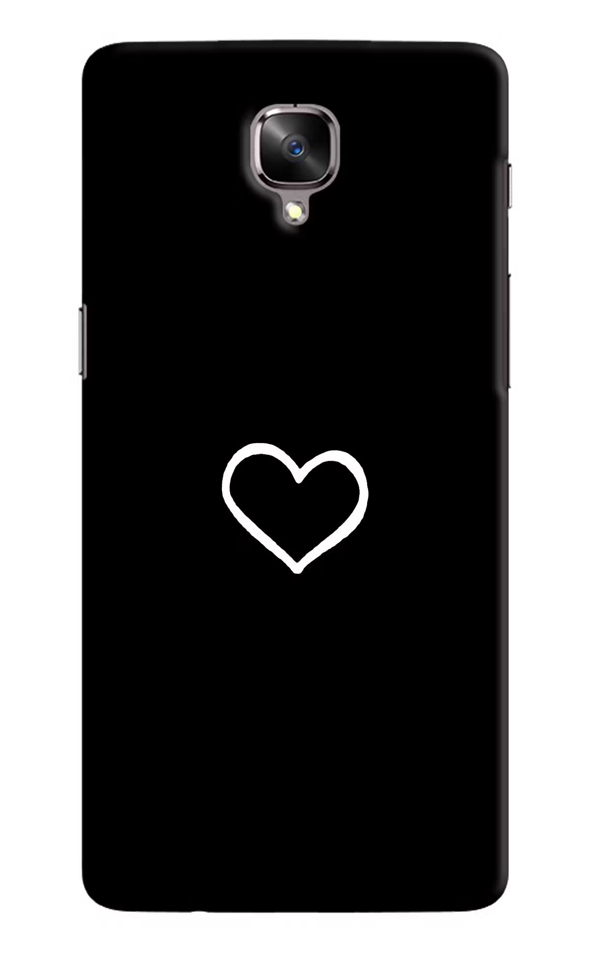 Heart Oneplus 3/3T Hard Case Back Cover by Casekaro