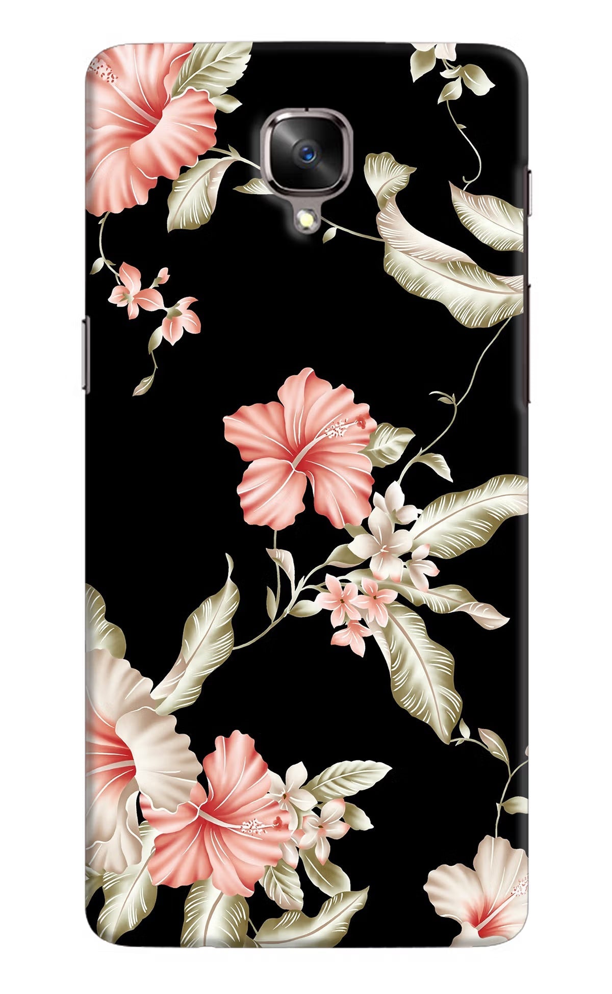 Flowers Oneplus 3/3T Hard Case Back Cover by Casekaro