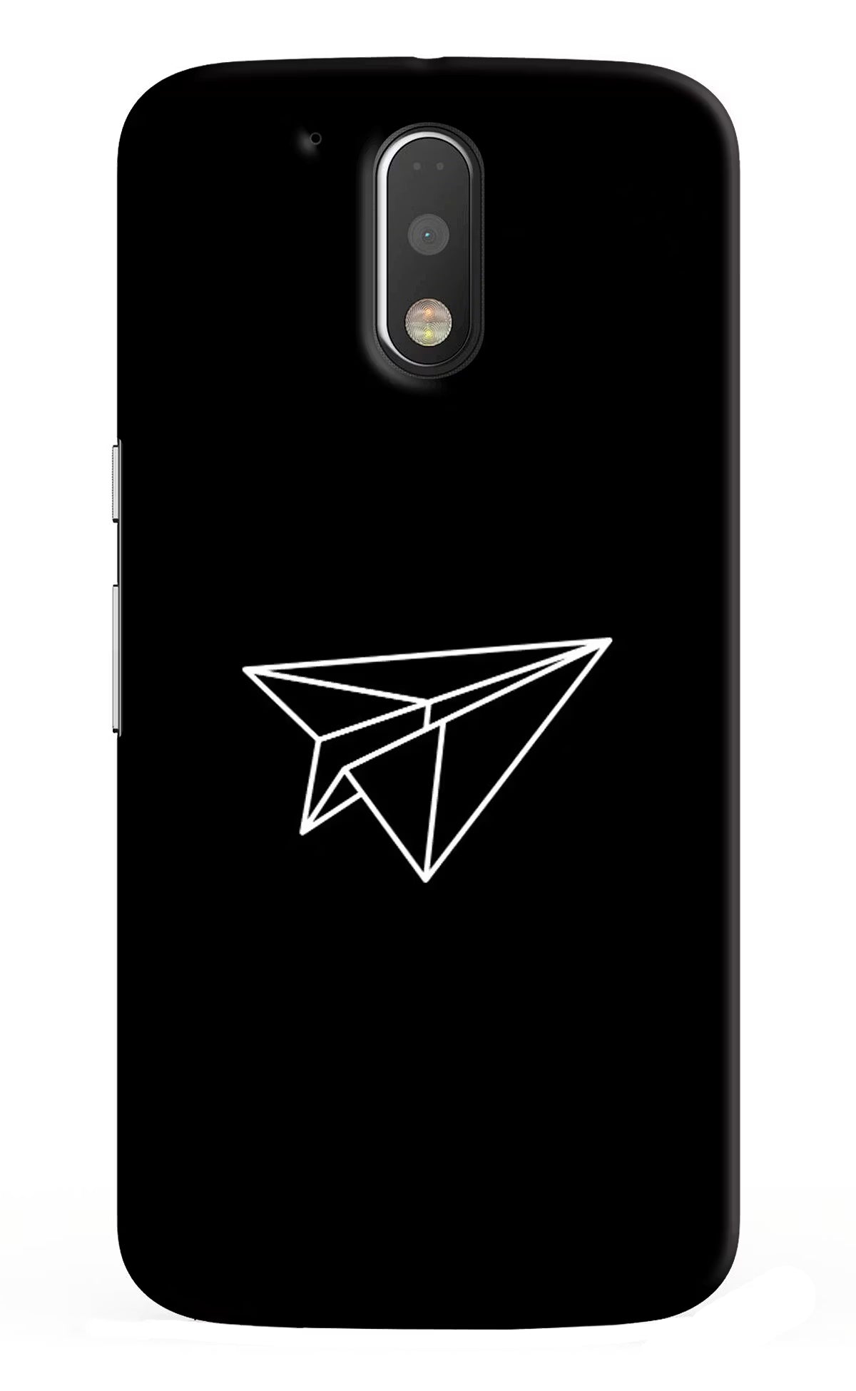 Paper Plane White Moto G4/G4 plus Hard Case Back Cover by Casekaro