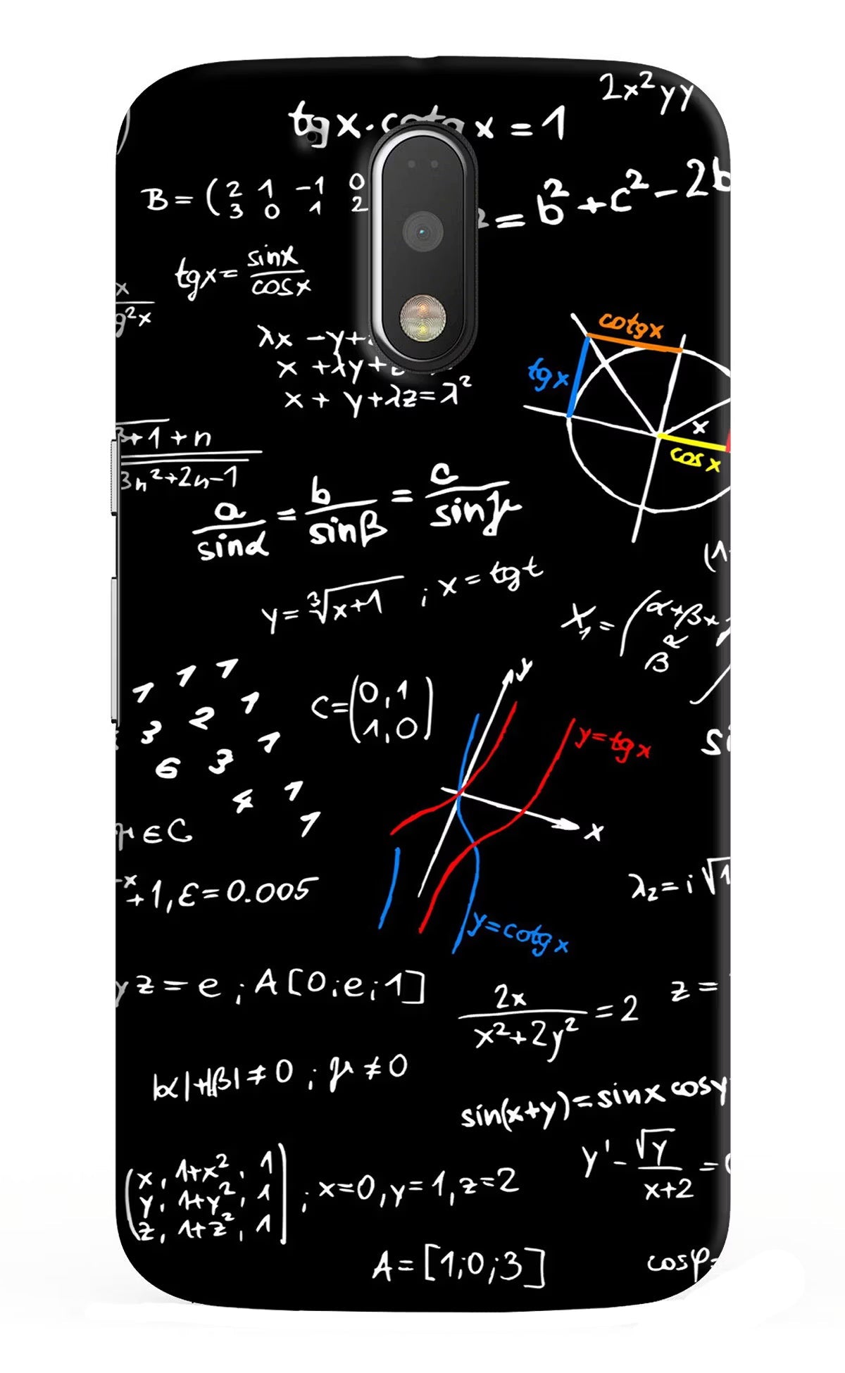 Mathematics Formula Moto G4/G4 plus Hard Case Back Cover by Casekaro