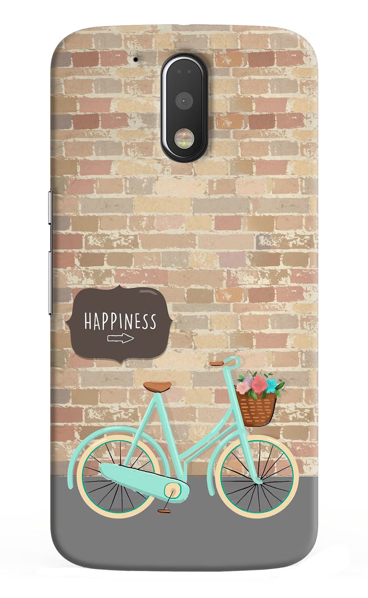 Happiness Artwork Moto G4/G4 plus Hard Case Back Cover by Casekaro