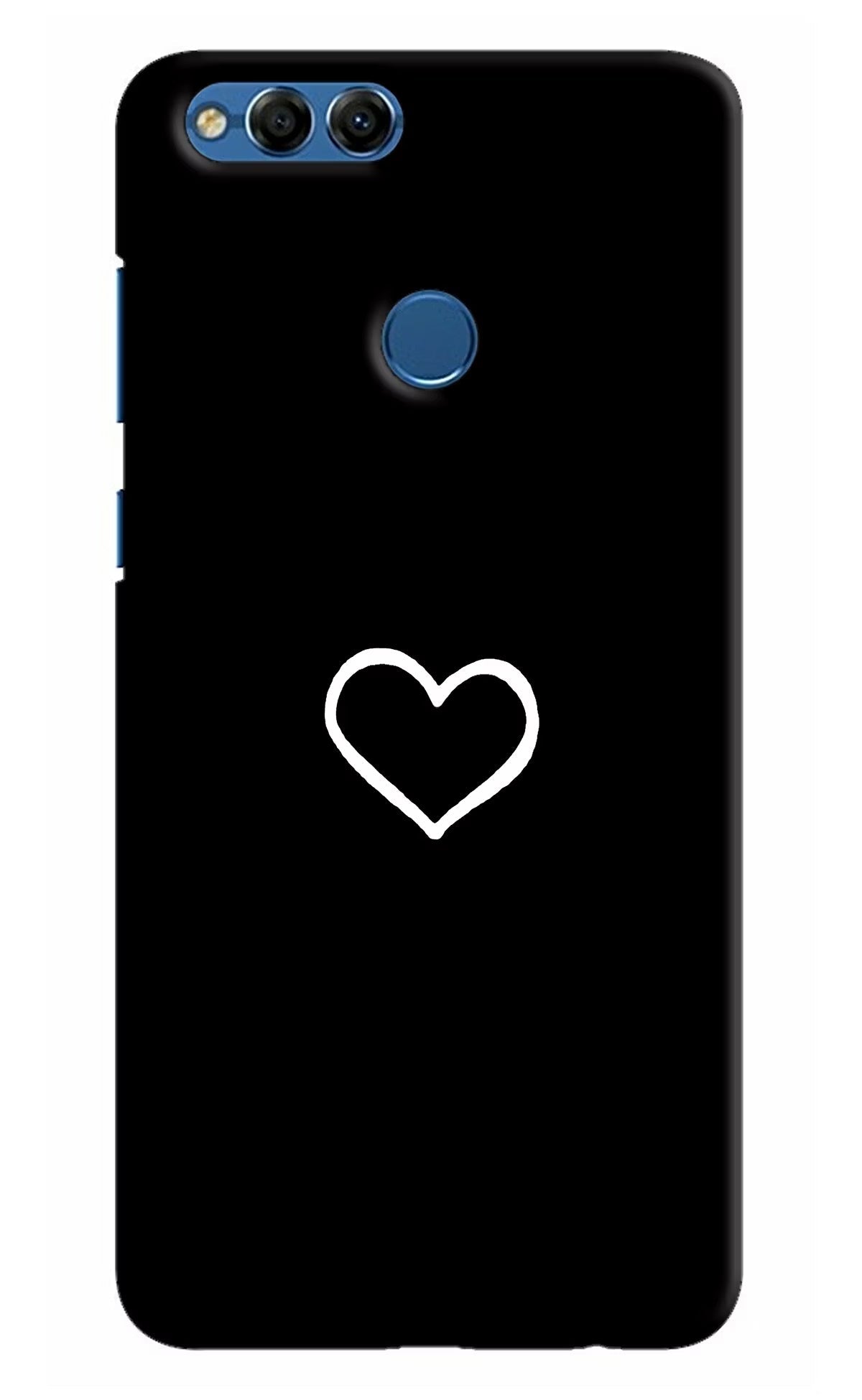 Heart Honor 7X Hard Case Back Cover by Casekaro