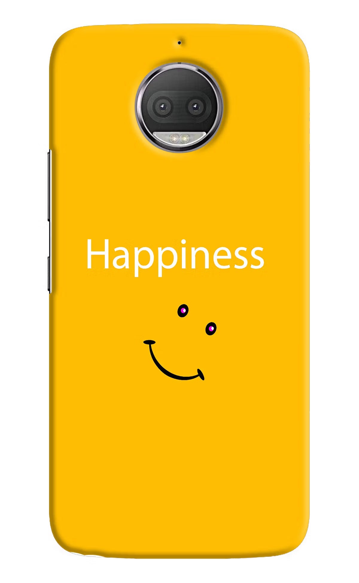 Happiness With Smiley Moto G5S plus Hard Case Back Cover by Casekaro