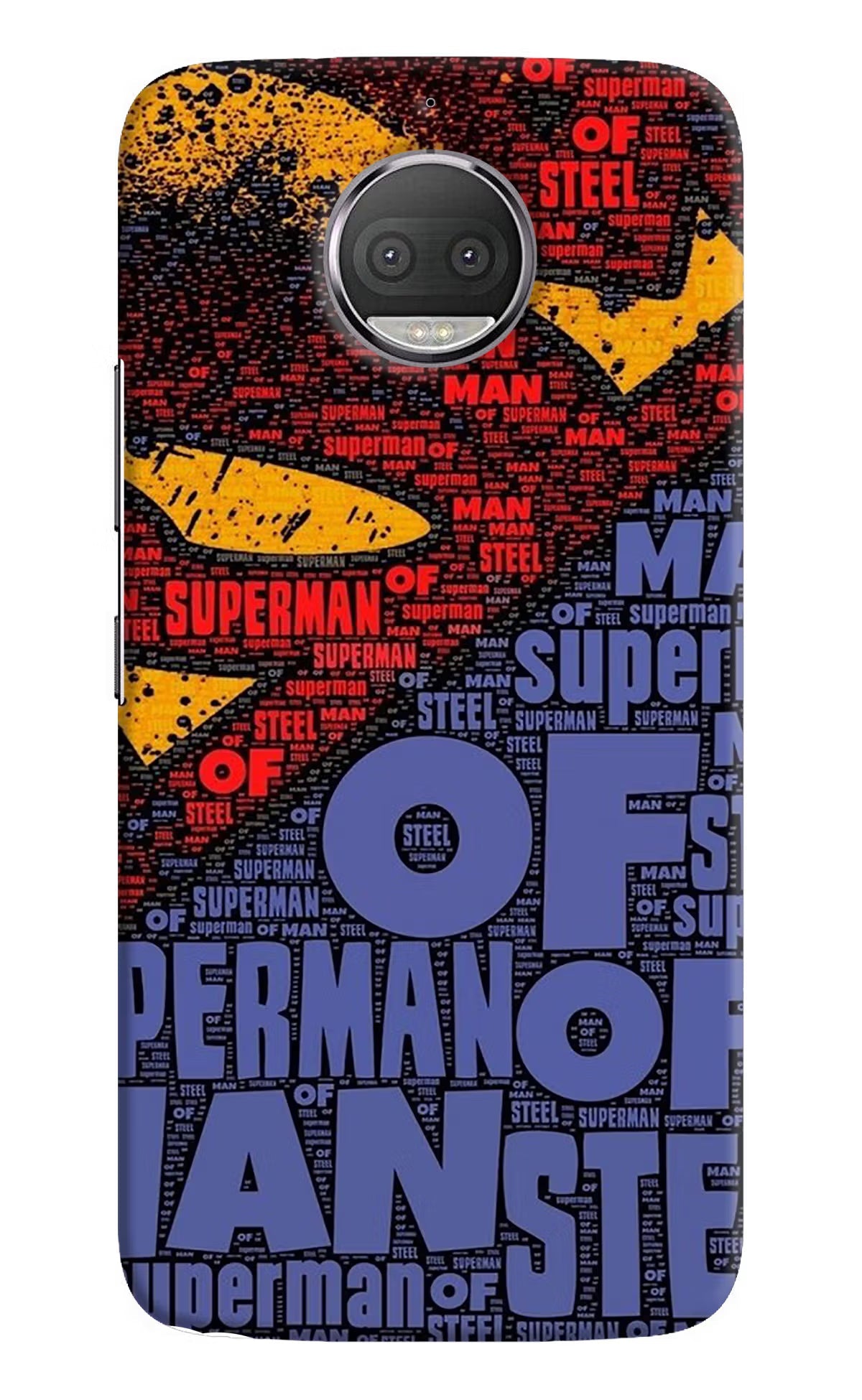 Superman Moto G5S plus Hard Case Back Cover by Casekaro