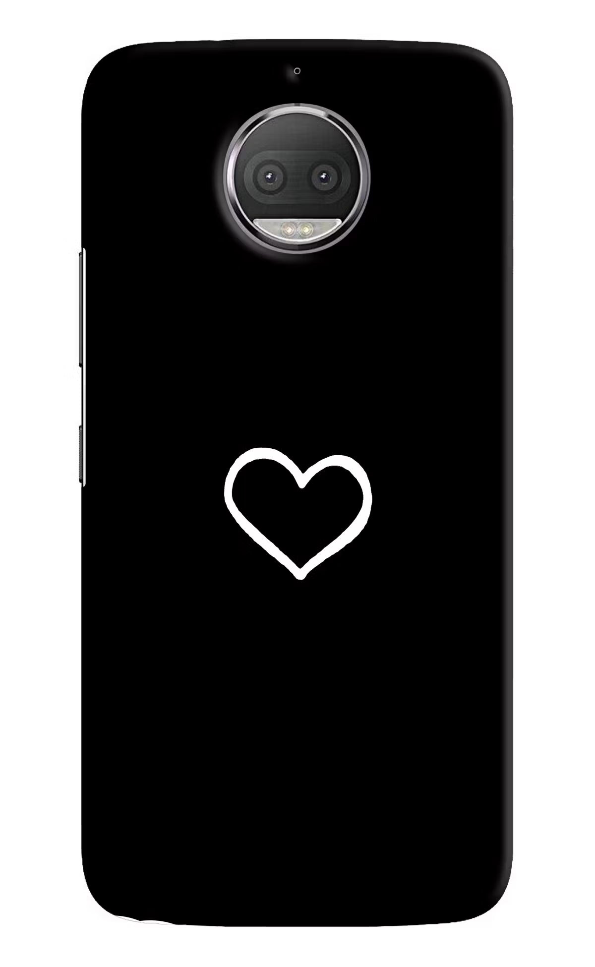 Heart Moto G5S plus Hard Case Back Cover by Casekaro