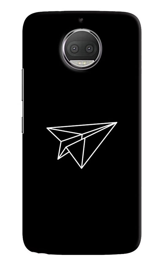 Paper Plane White Moto G5S plus Hard Case Back Cover by Casekaro
