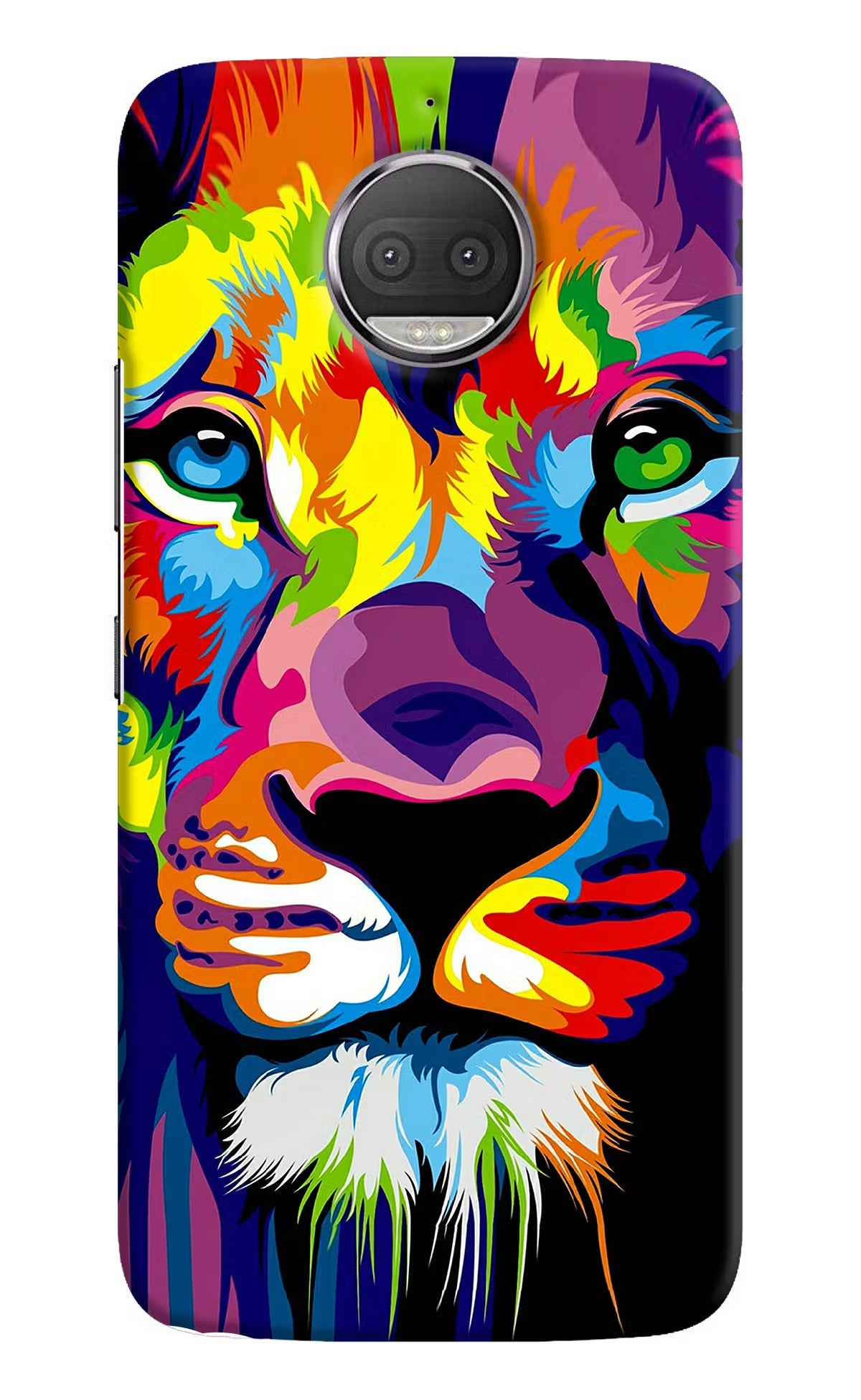 Lion Moto G5S plus Hard Case Back Cover by Casekaro