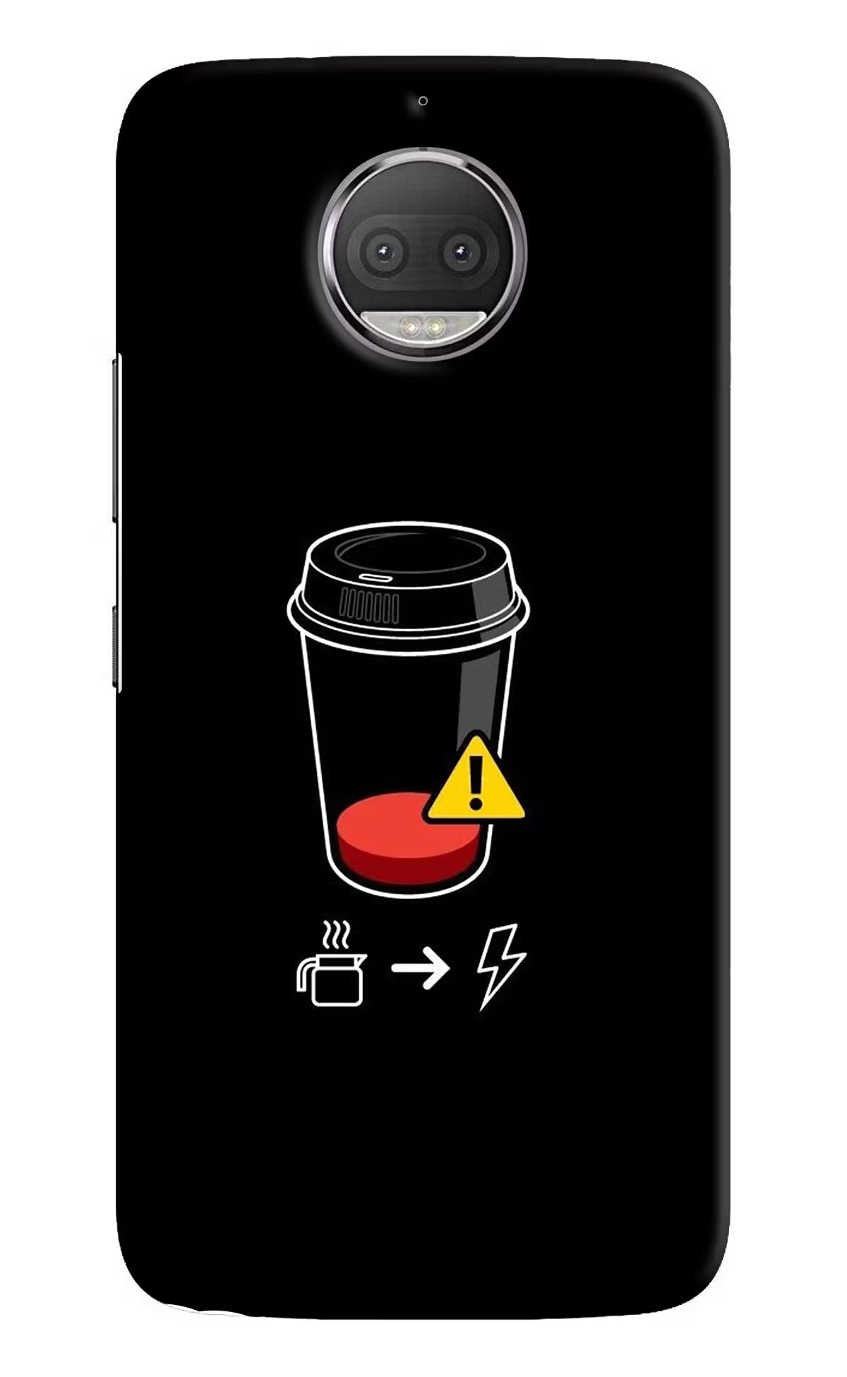 Coffee Moto G5S plus Hard Case Back Cover by Casekaro