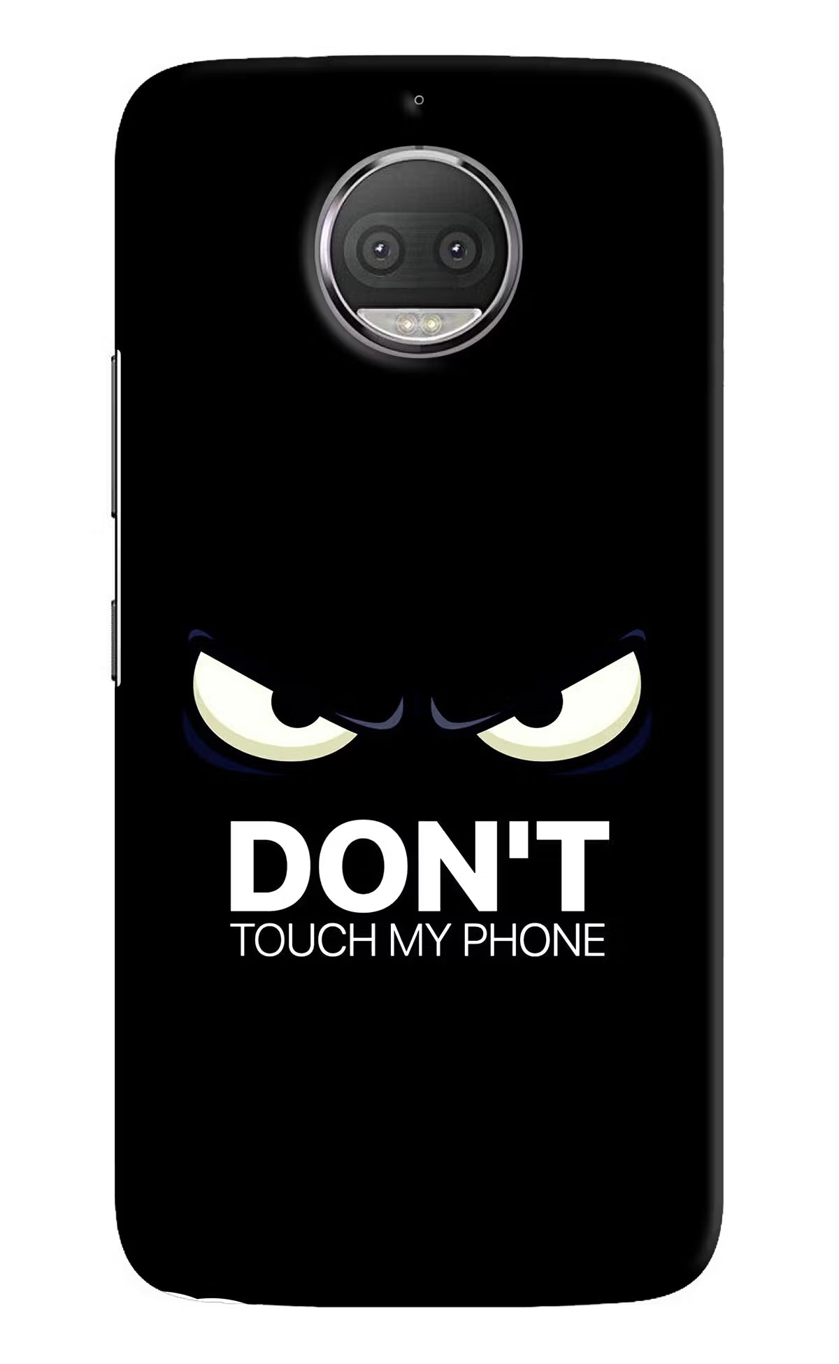Don'T Touch My Phone Moto G5S plus Hard Case Back Cover by Casekaro