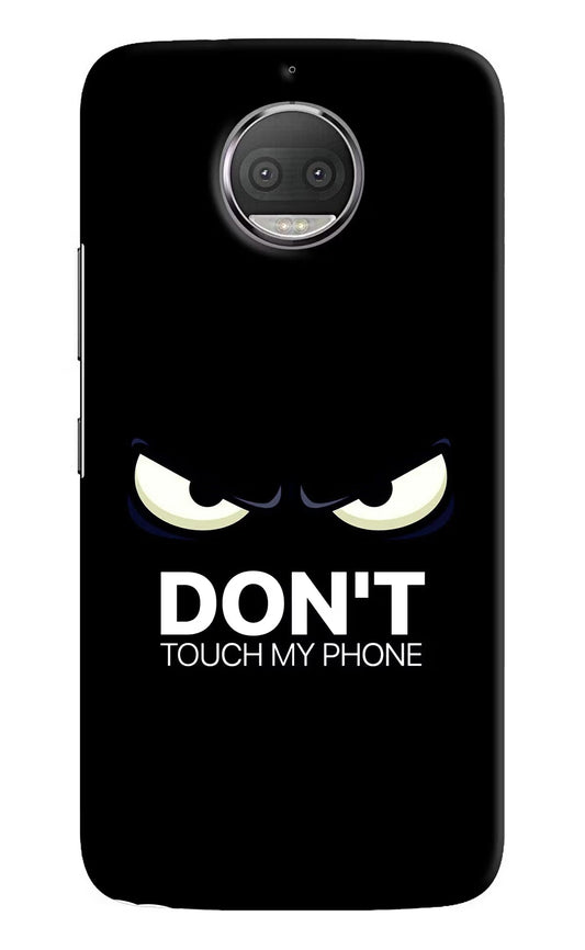 Don'T Touch My Phone Moto G5S plus Hard Case Back Cover by Casekaro