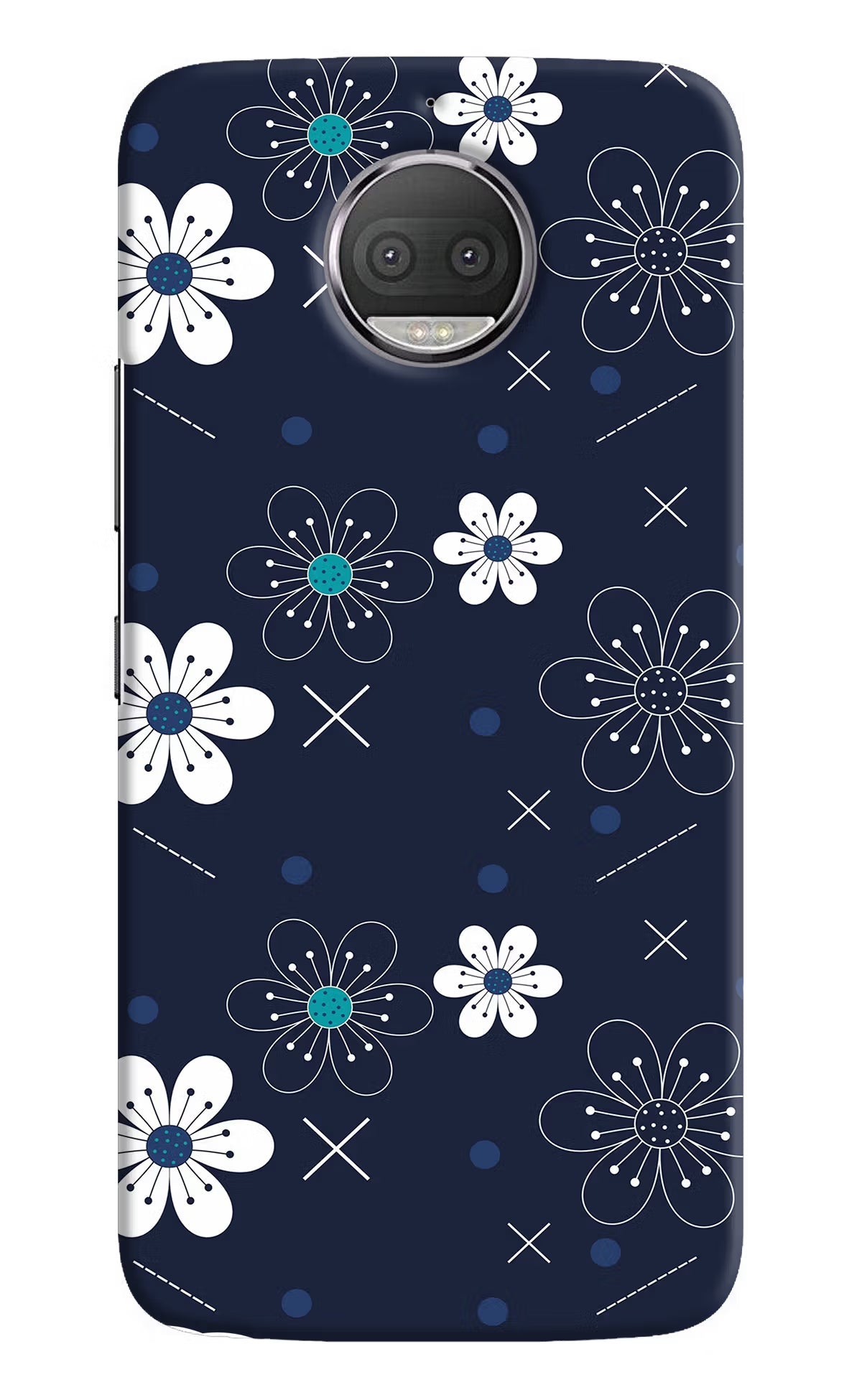 Flowers Moto G5S plus Hard Case Back Cover by Casekaro
