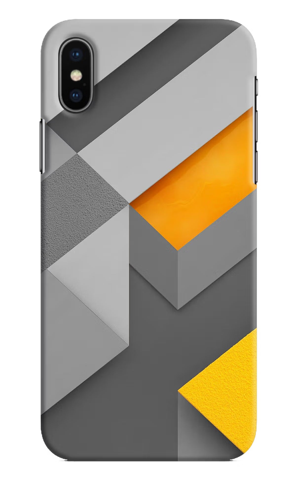 Abstract iPhone X Hard Case Back Cover by Casekaro