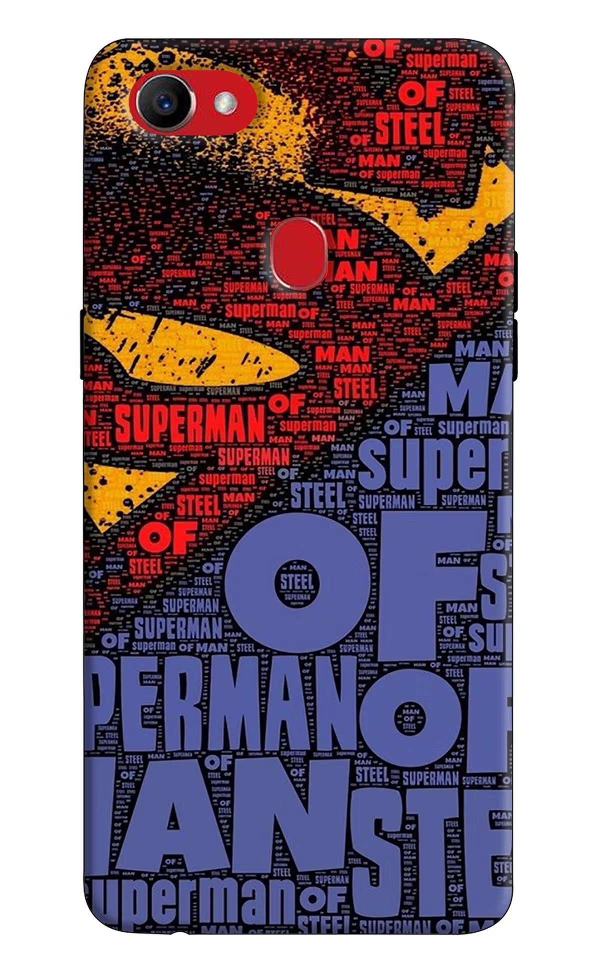 Superman Oppo F7 Hard Case Back Cover by Casekaro