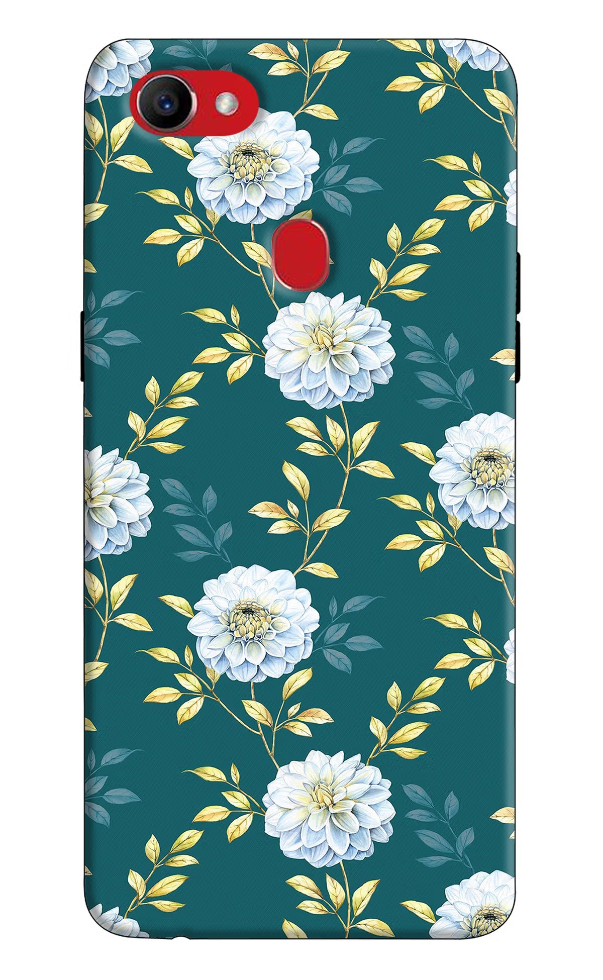 Flowers Oppo F7 Hard Case Back Cover by Casekaro