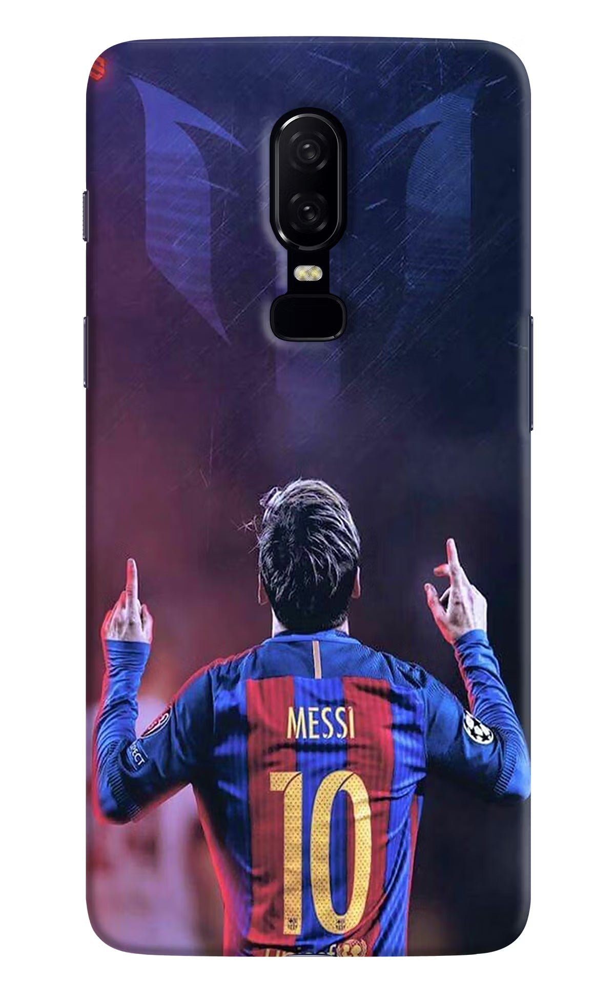 Messi Oneplus 6 Hard Case Back Cover by Casekaro