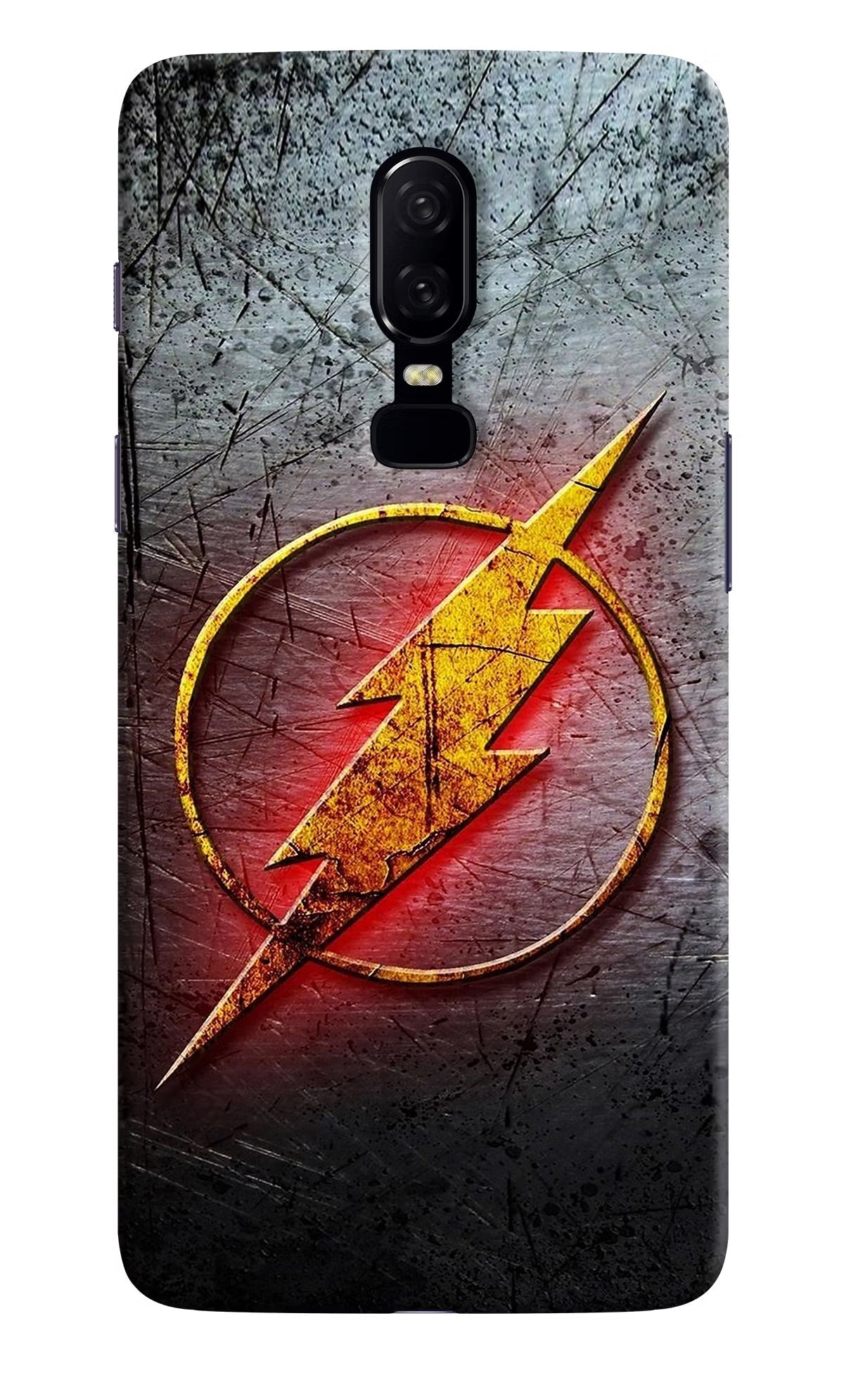 Flash Oneplus 6 Hard Case Back Cover by Casekaro