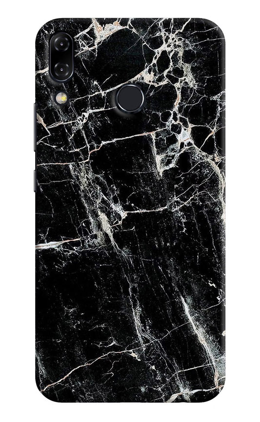 Black Marble Texture Asus Zenfone 5Z Hard Case Back Cover by Casekaro