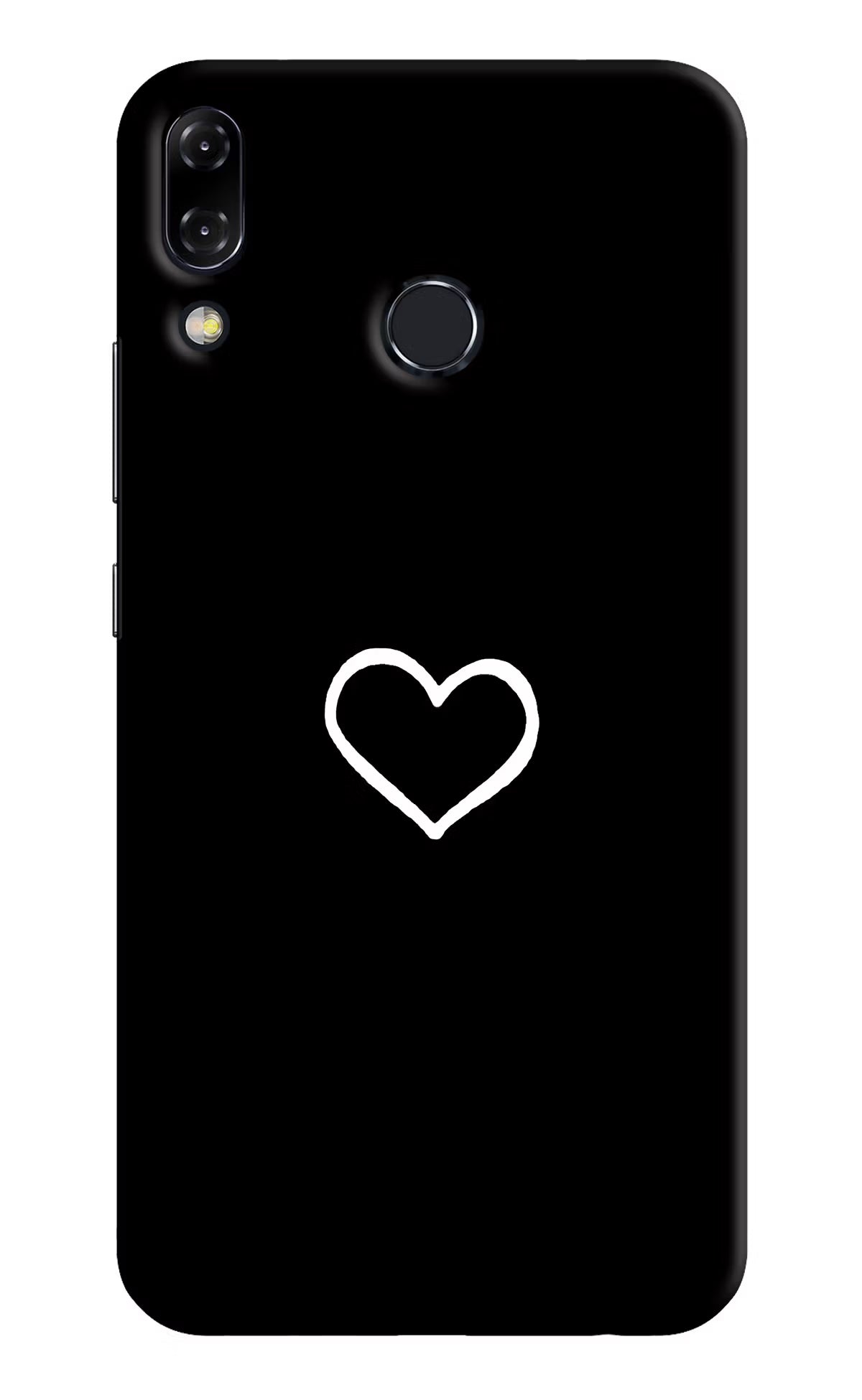 Heart Asus Zenfone 5Z Hard Case Back Cover by Casekaro